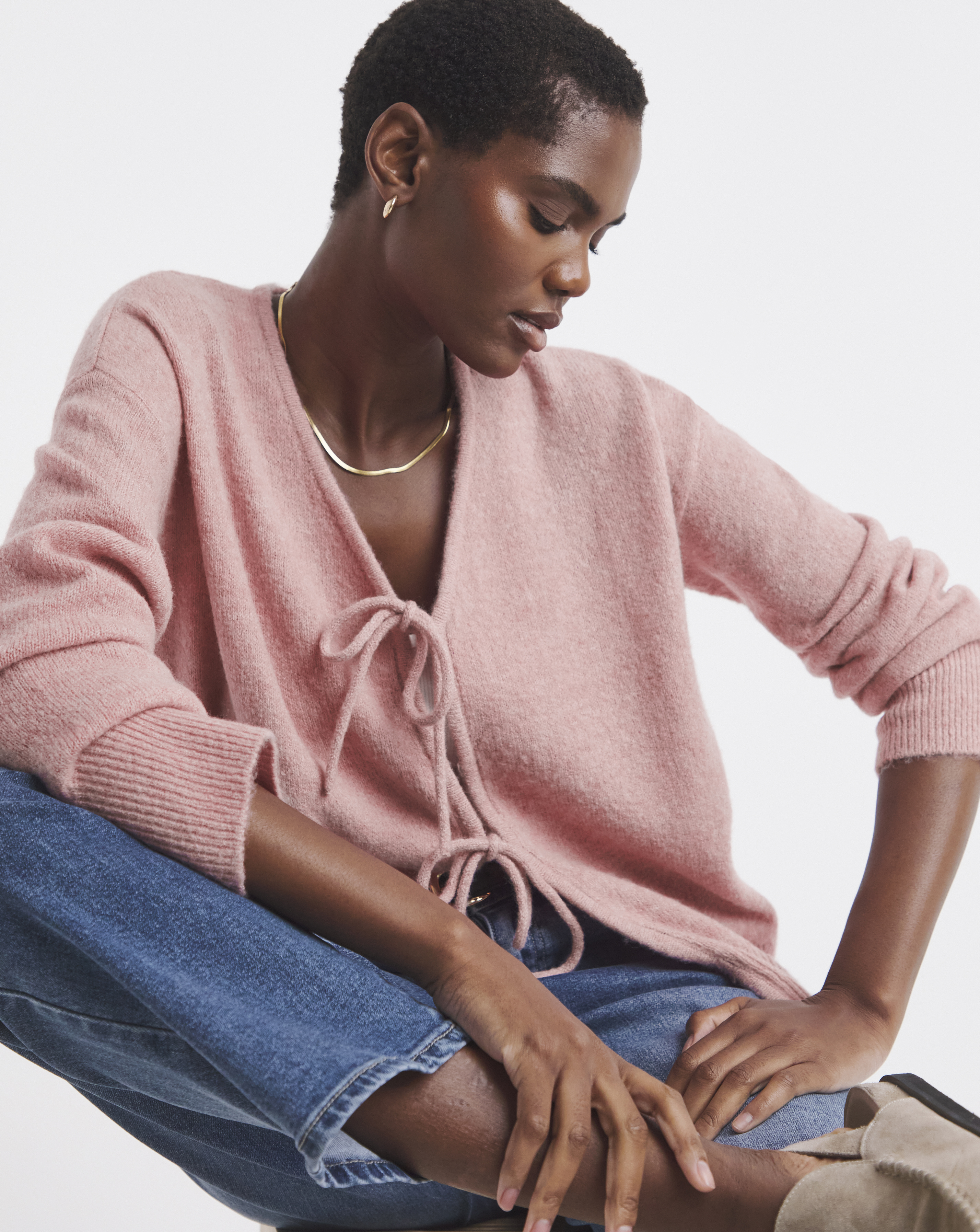 Crochet Tie Front Cardigans | Ambrose Wilson