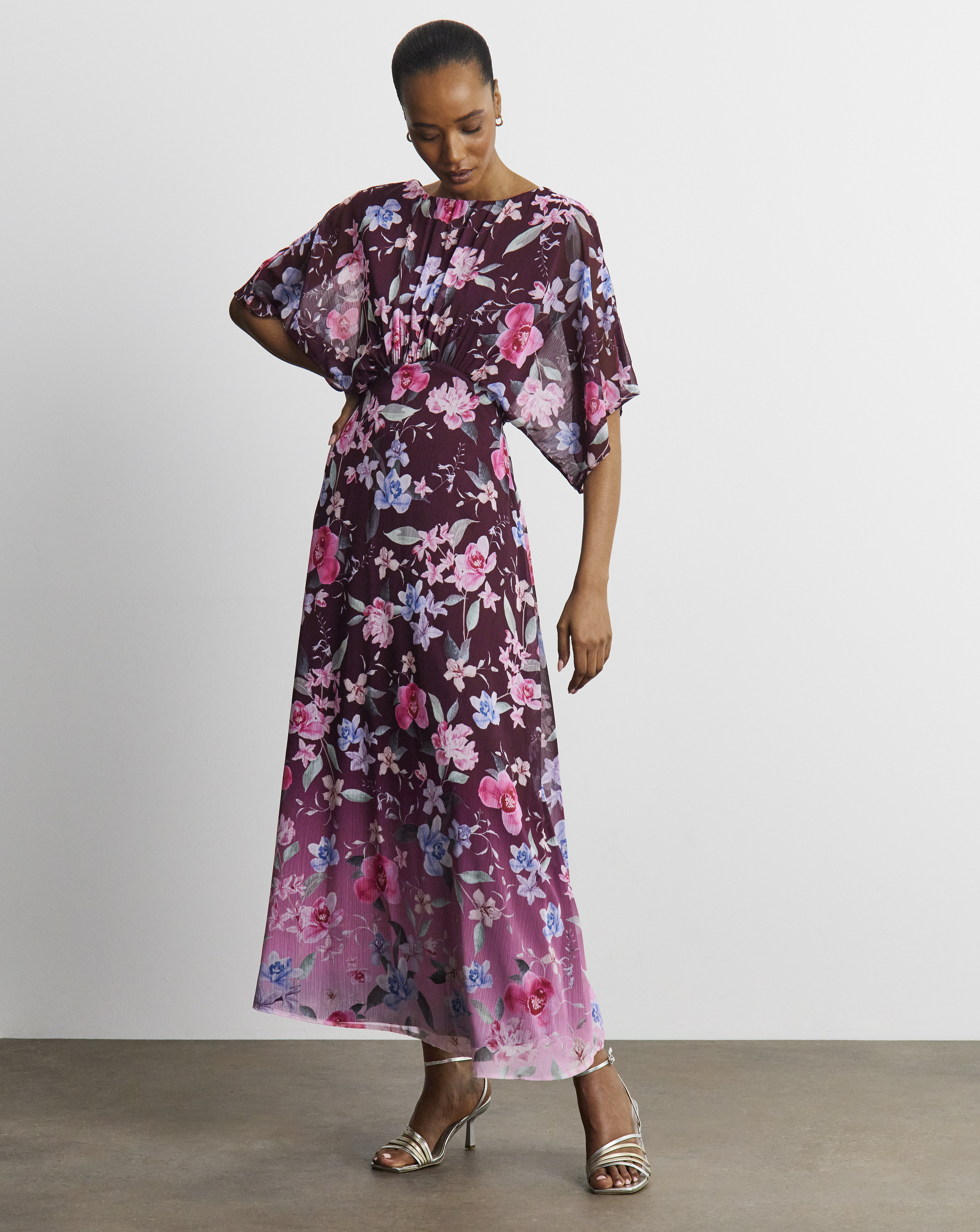 New In - Joanna Hope Printed Crinkle Dress