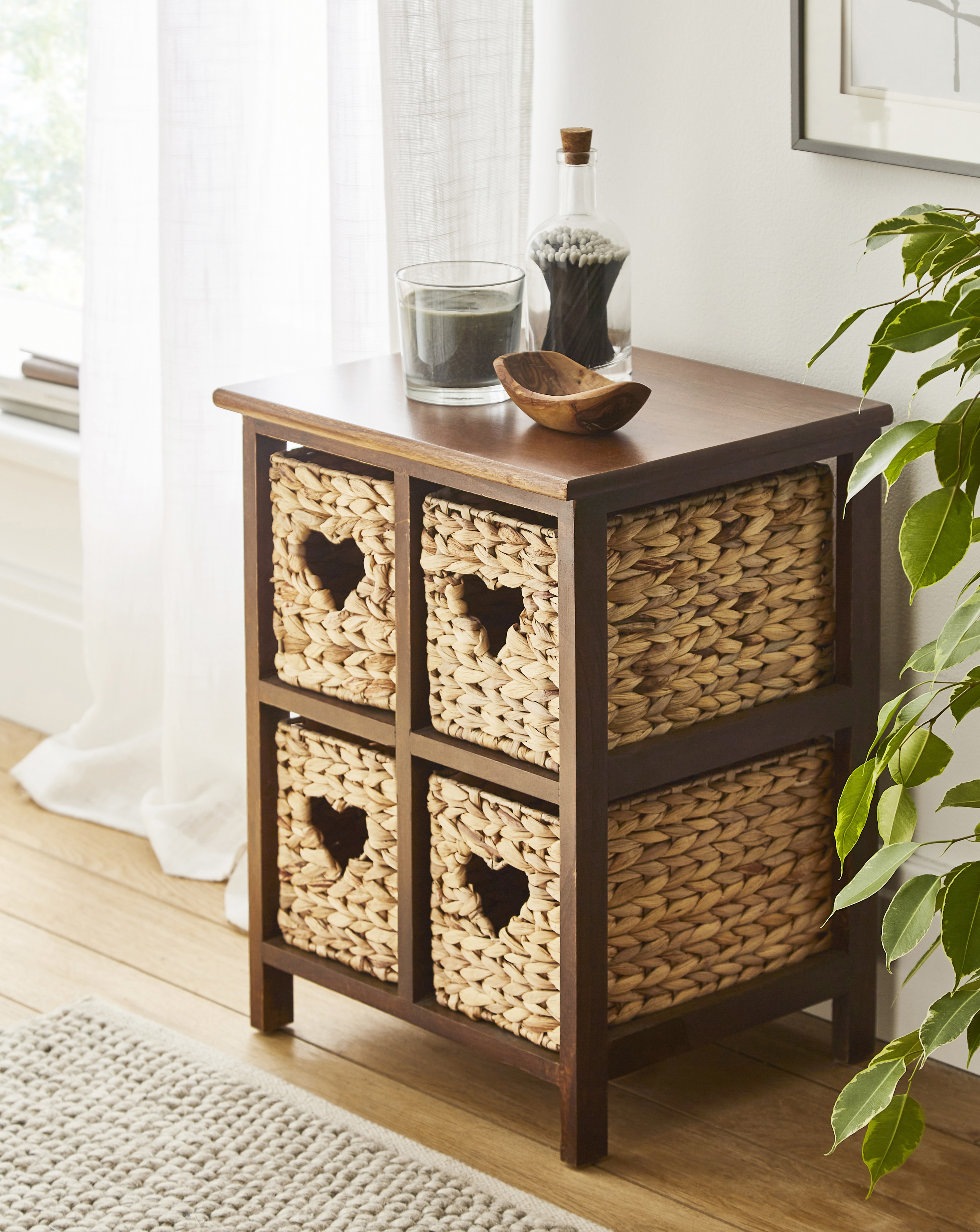 Hyacinth Hearts 4 Drawer Square Unit