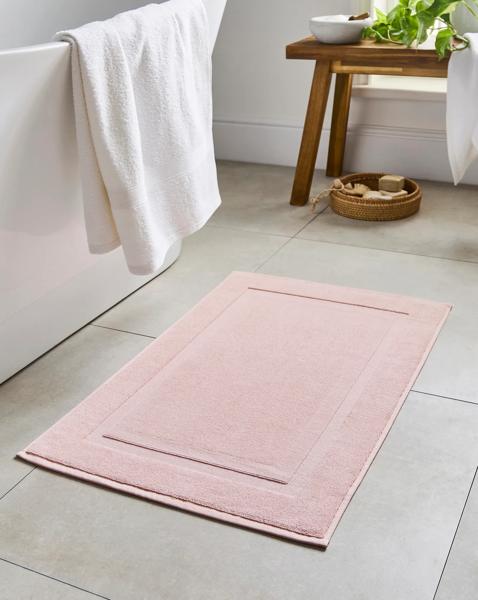 Egyptian Cotton Bath Mat - Pink
