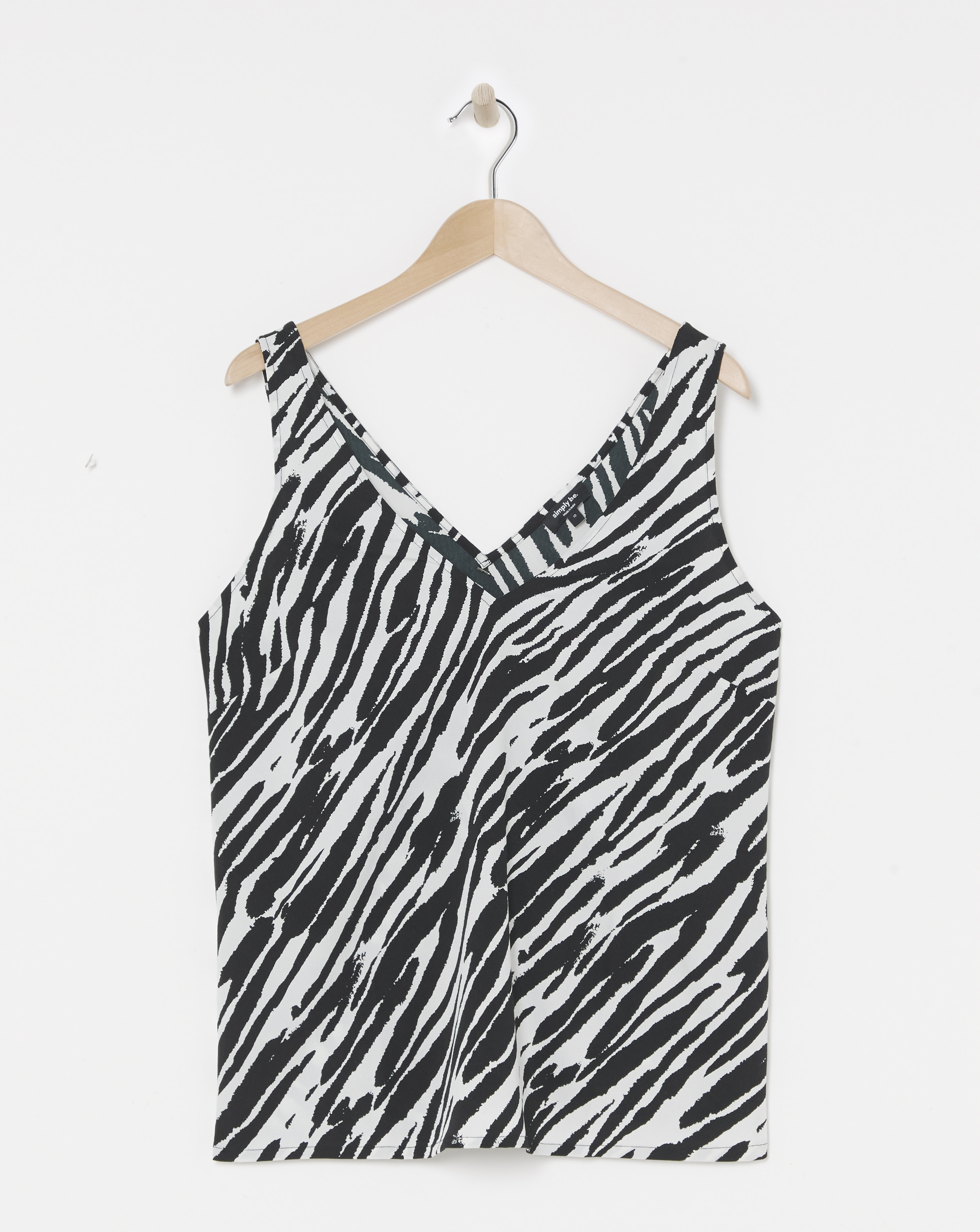 Zebra V Neck Vest