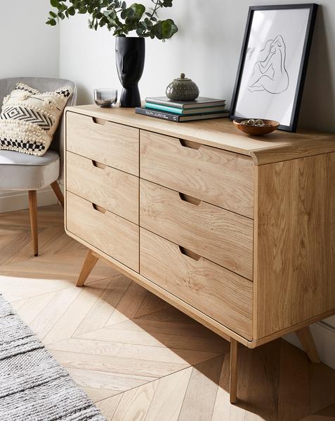 Oslo 6 Drawer Wide Chest
