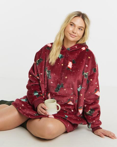 Pretty Secrets Scottie Dog Hooded Dress
