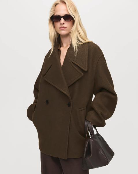 Mango Oversized Wool Coat