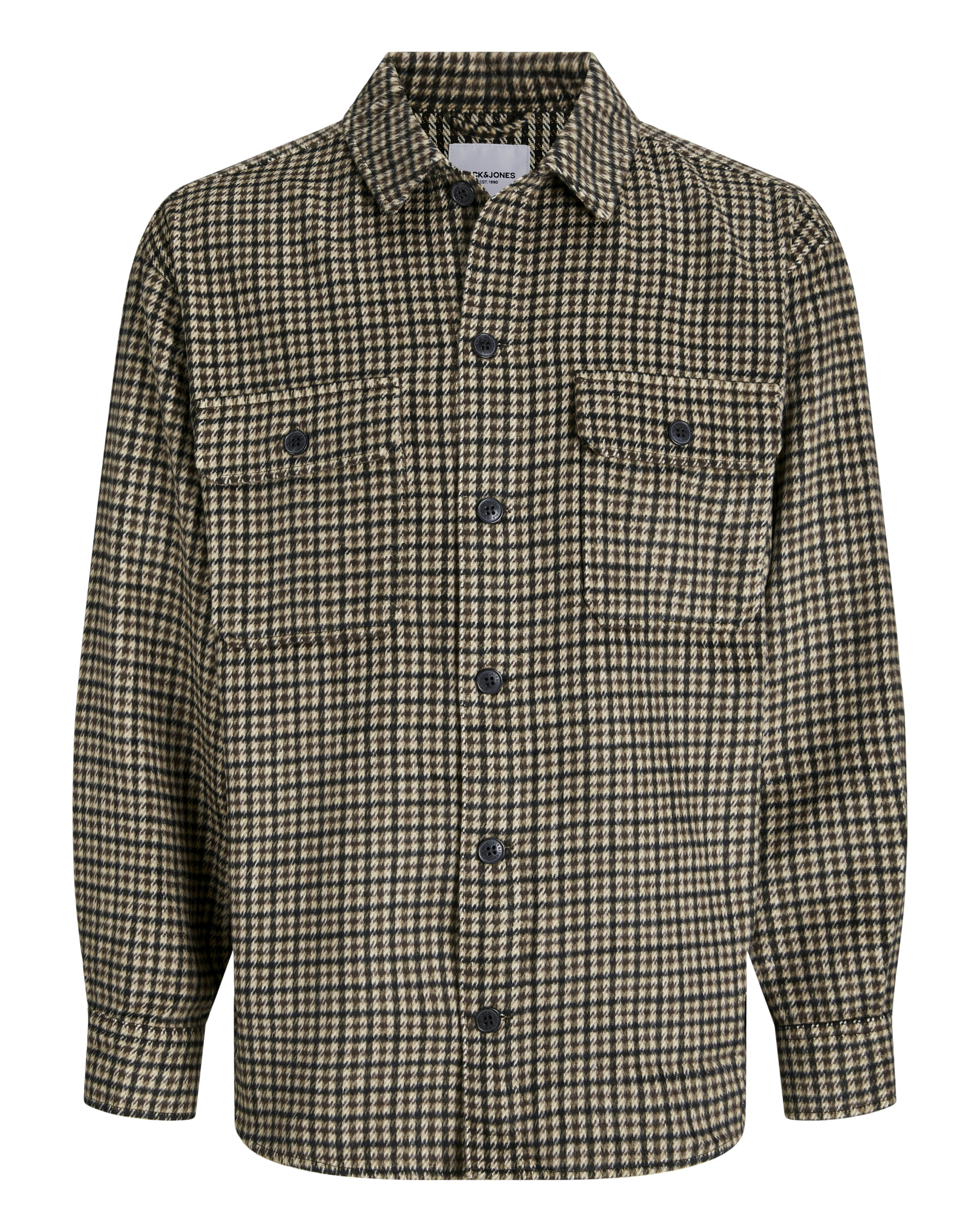 Jack & Jones Men's Brown Bradley Ollie Check Shirt Size 4XL(59) - Image 2