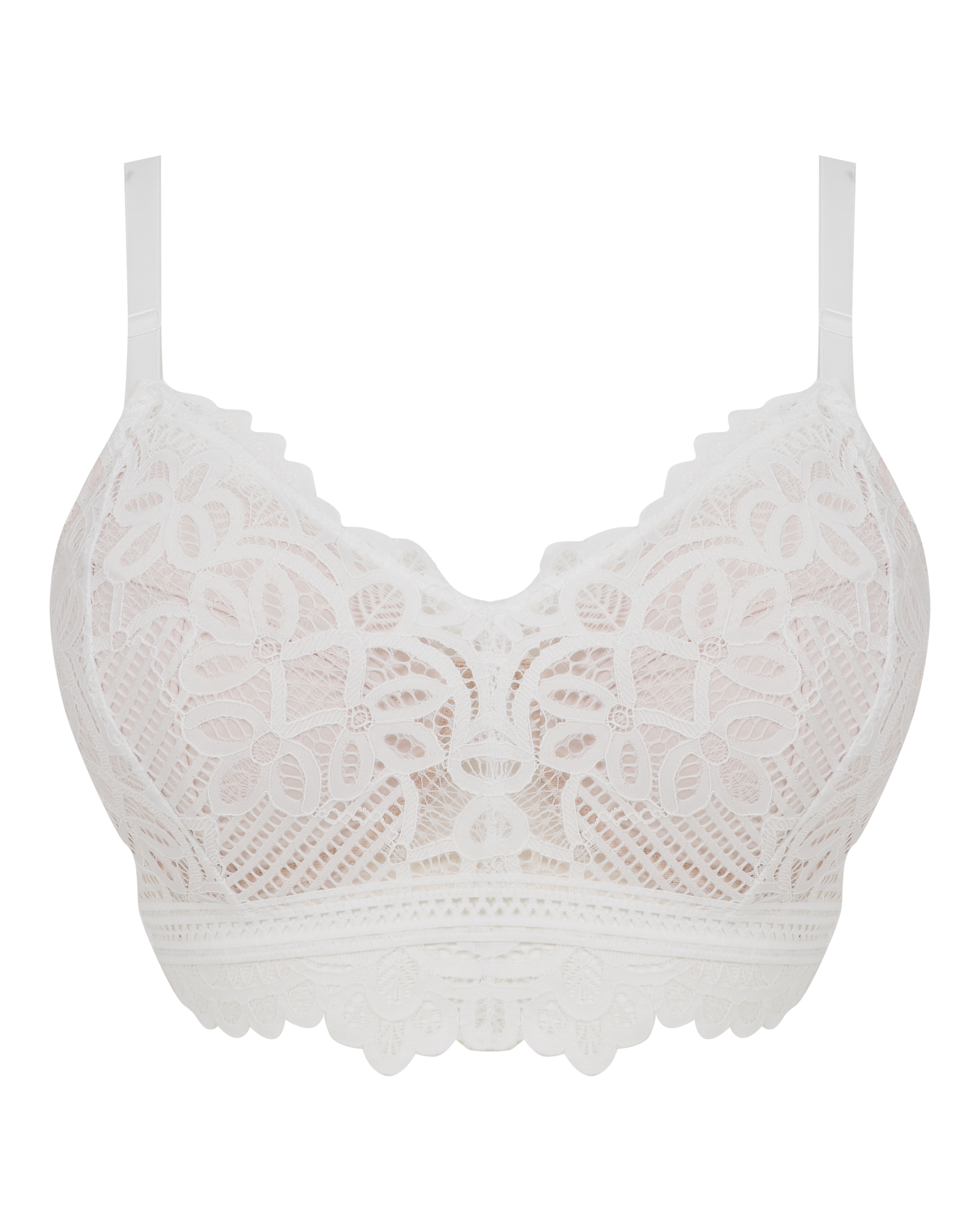 Figleaves Harper Geometric Lace Bra