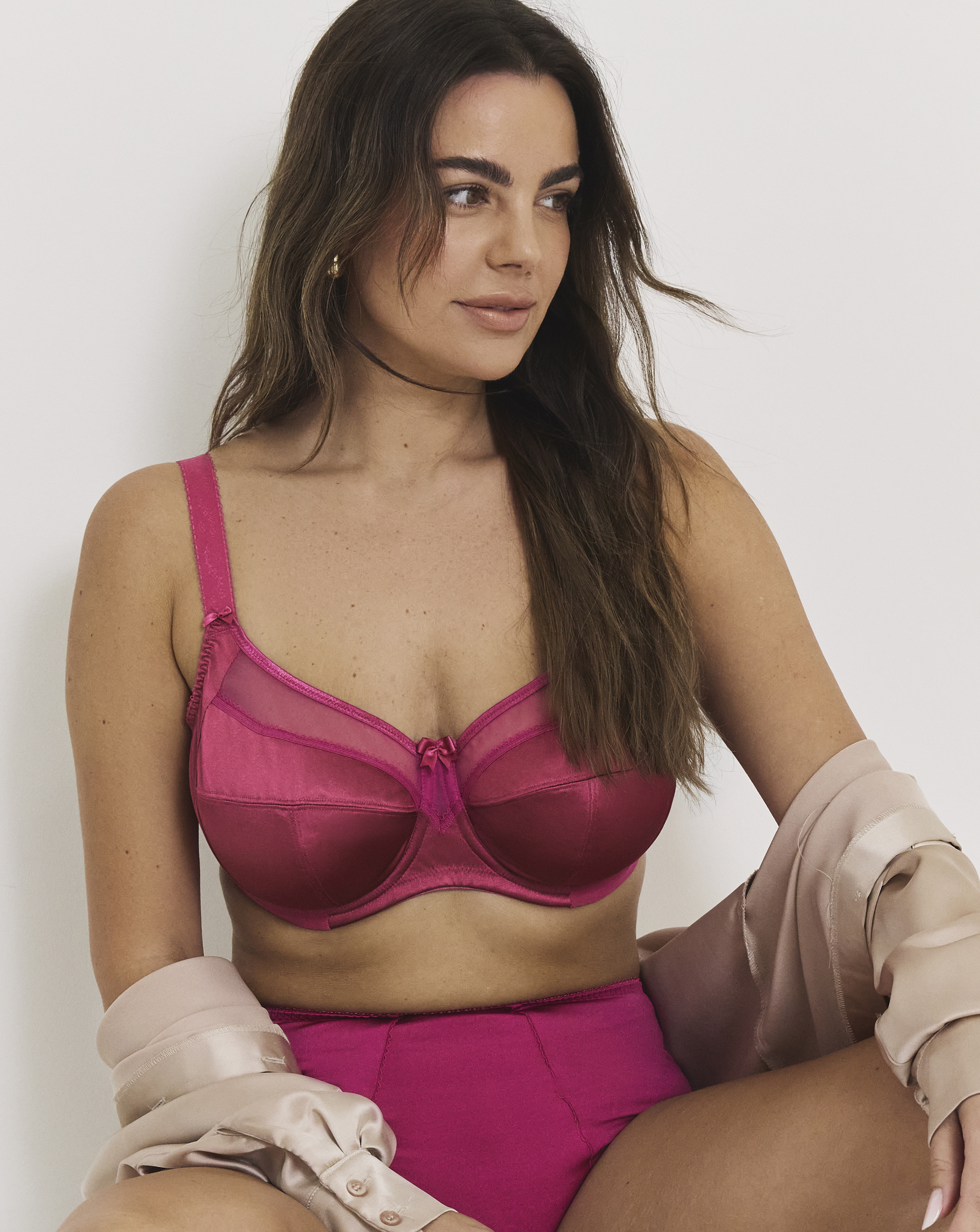 Goddess Keira Full Cup Bra Mulberry
