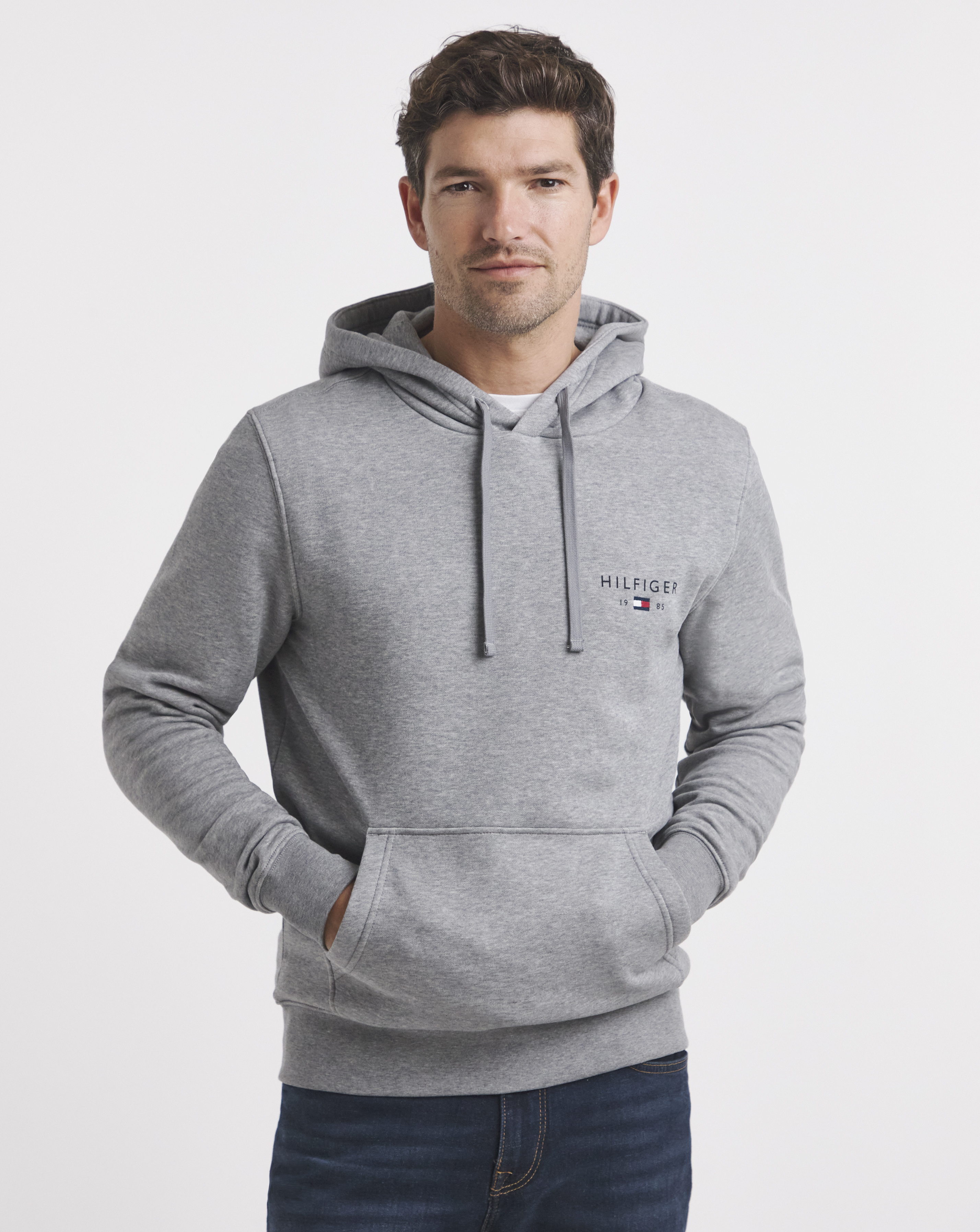 Tommy Hilfiger Hoodie - Grey Heather