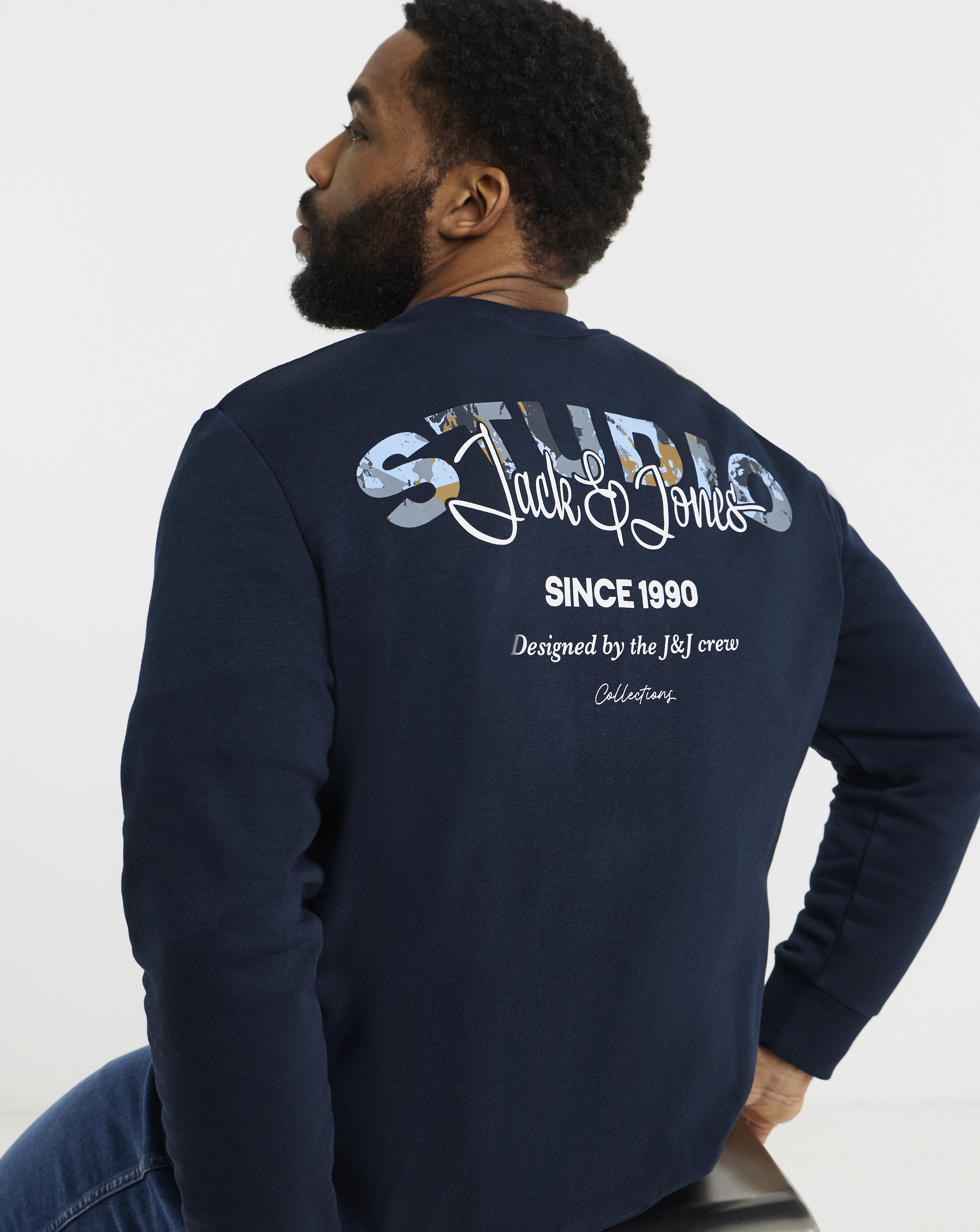 Jack & Jones Yuki Sweat - Sky Captain