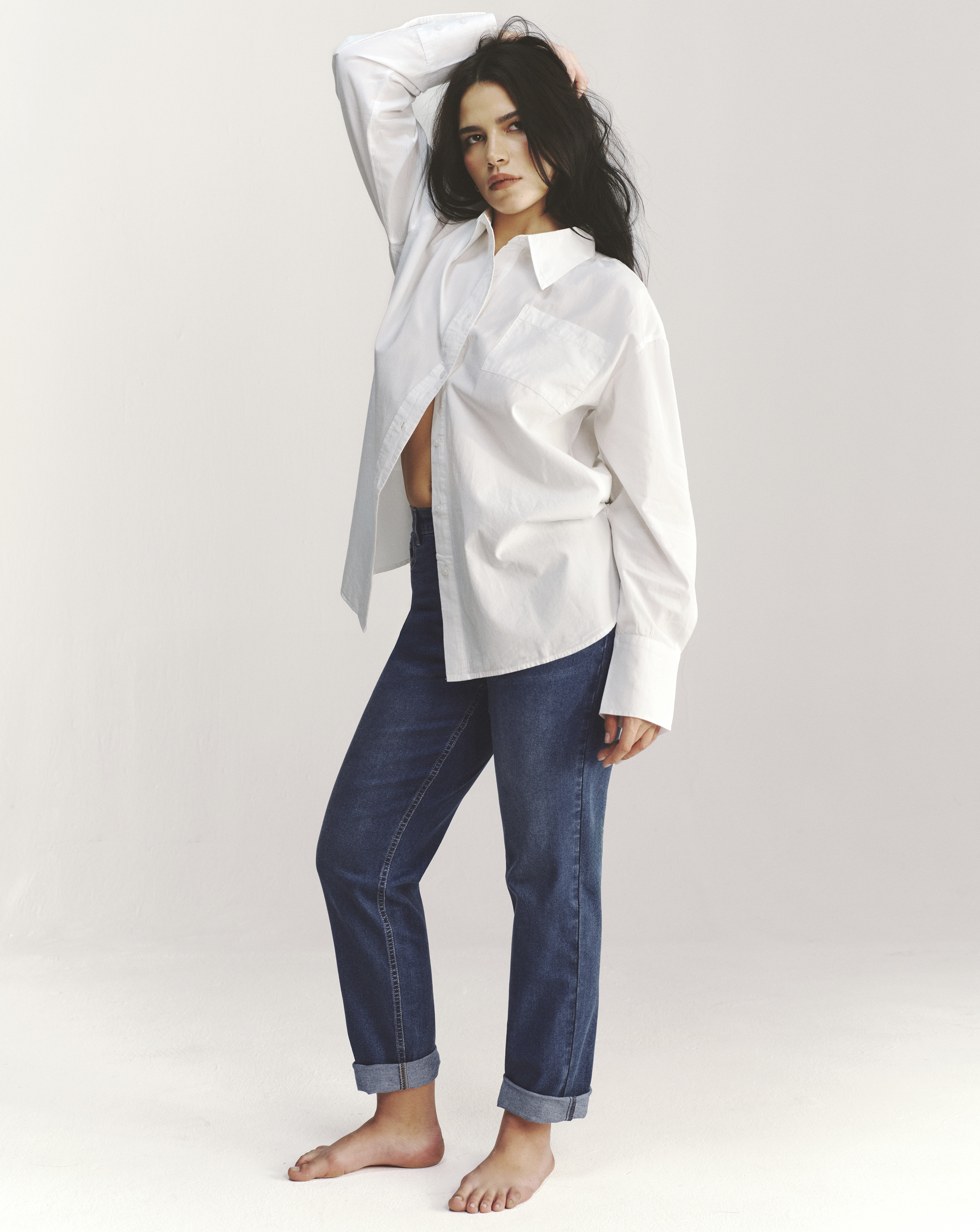 Vintage Blue 24/7 Boyfriend Jeans