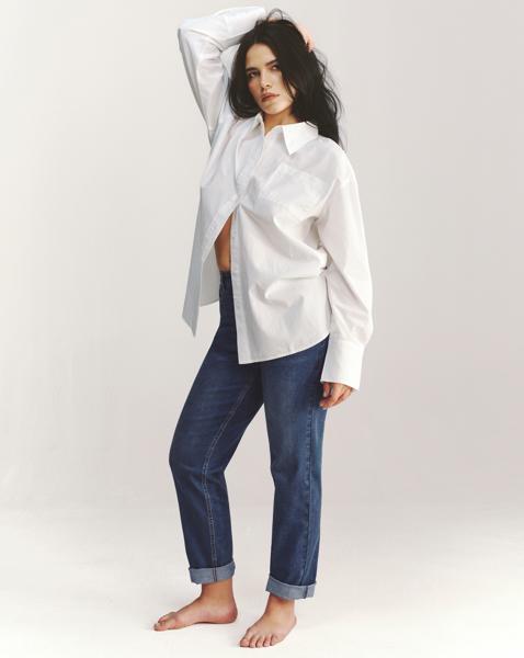 Vintage Blue 24/7 Boyfriend Jeans