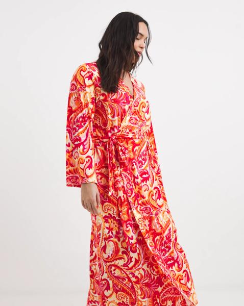 Figleaves Floral Gown With Bag