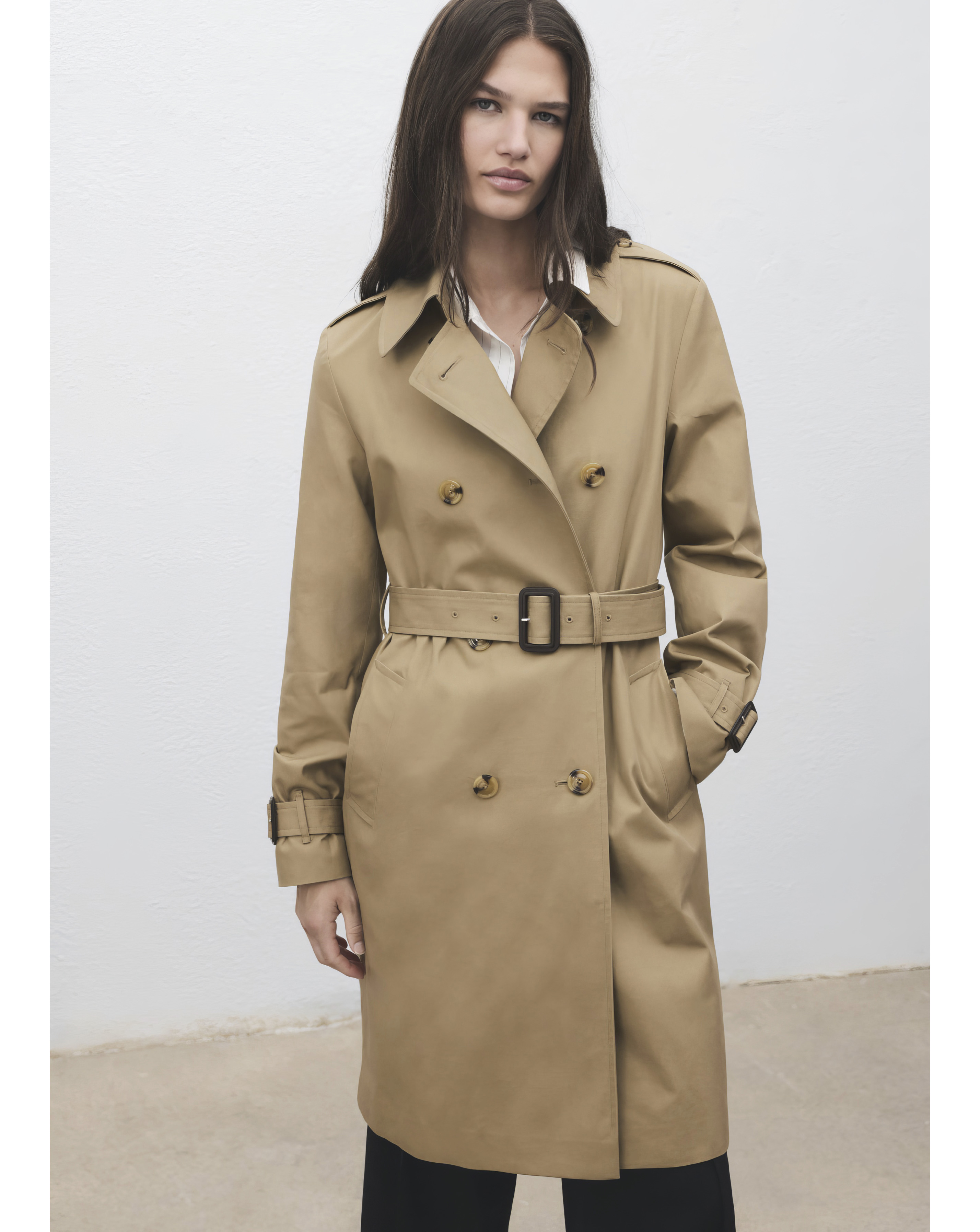 Mango Belted Trenchcoat