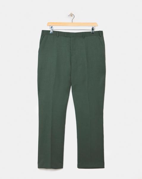 Linen Look Regular Fit Suit Trouser