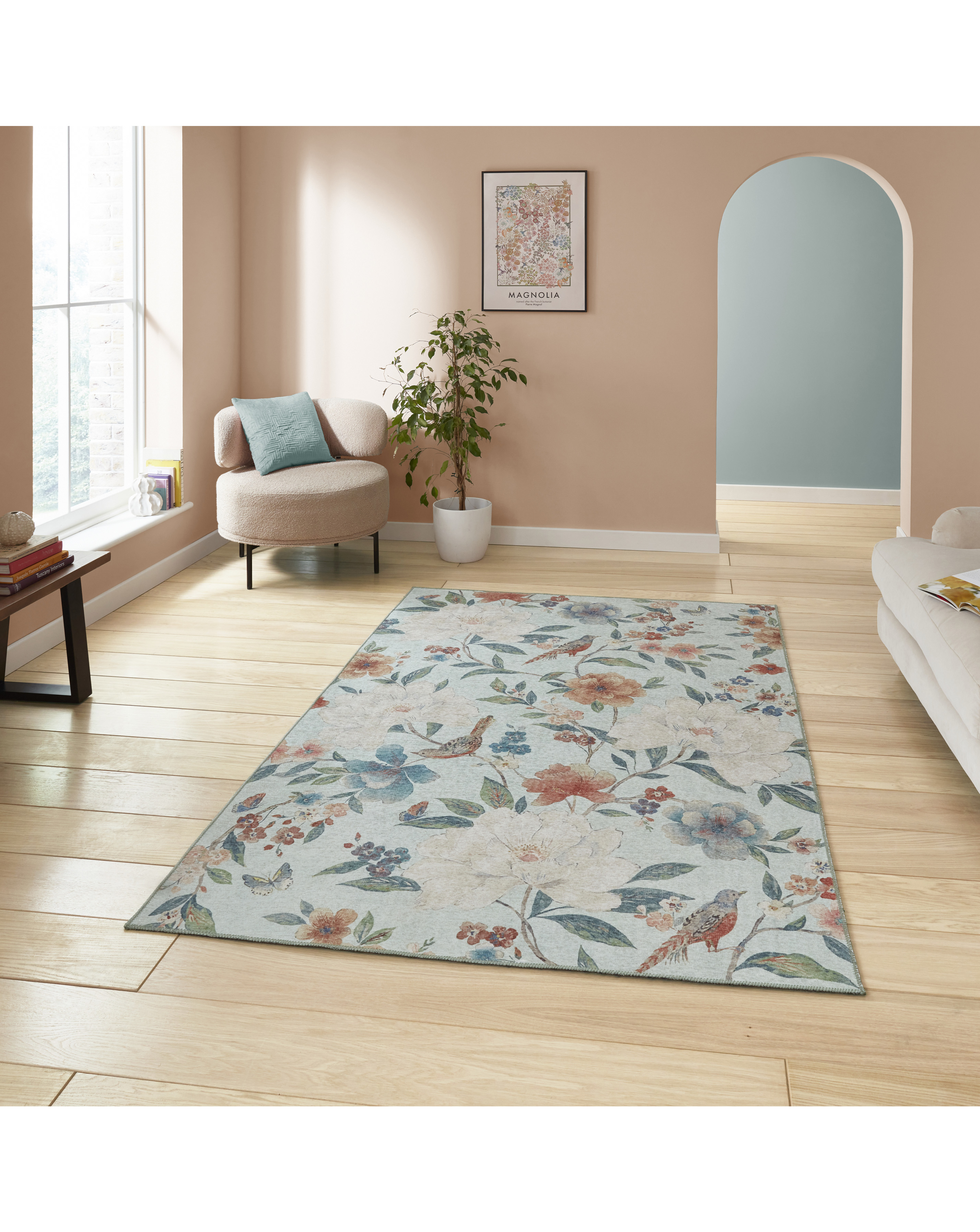 Catherine Lansfield Pippa Birds Rug