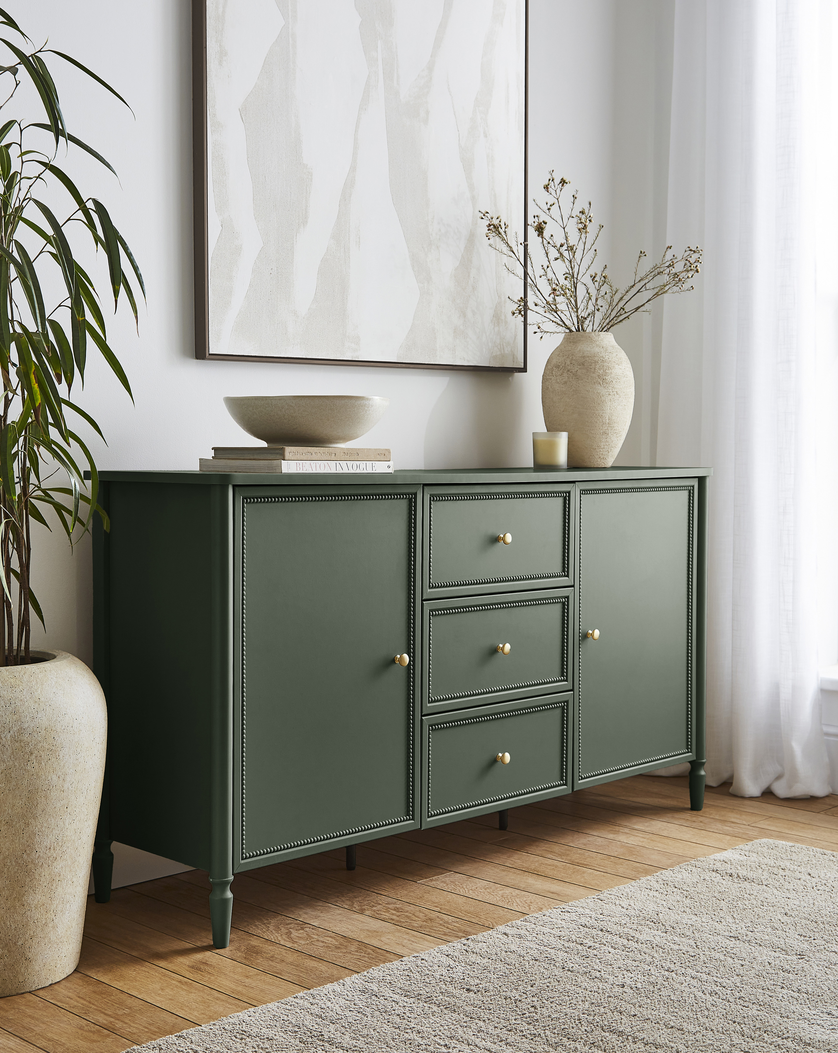 Darcy Bobbin Trim Large Sideboard