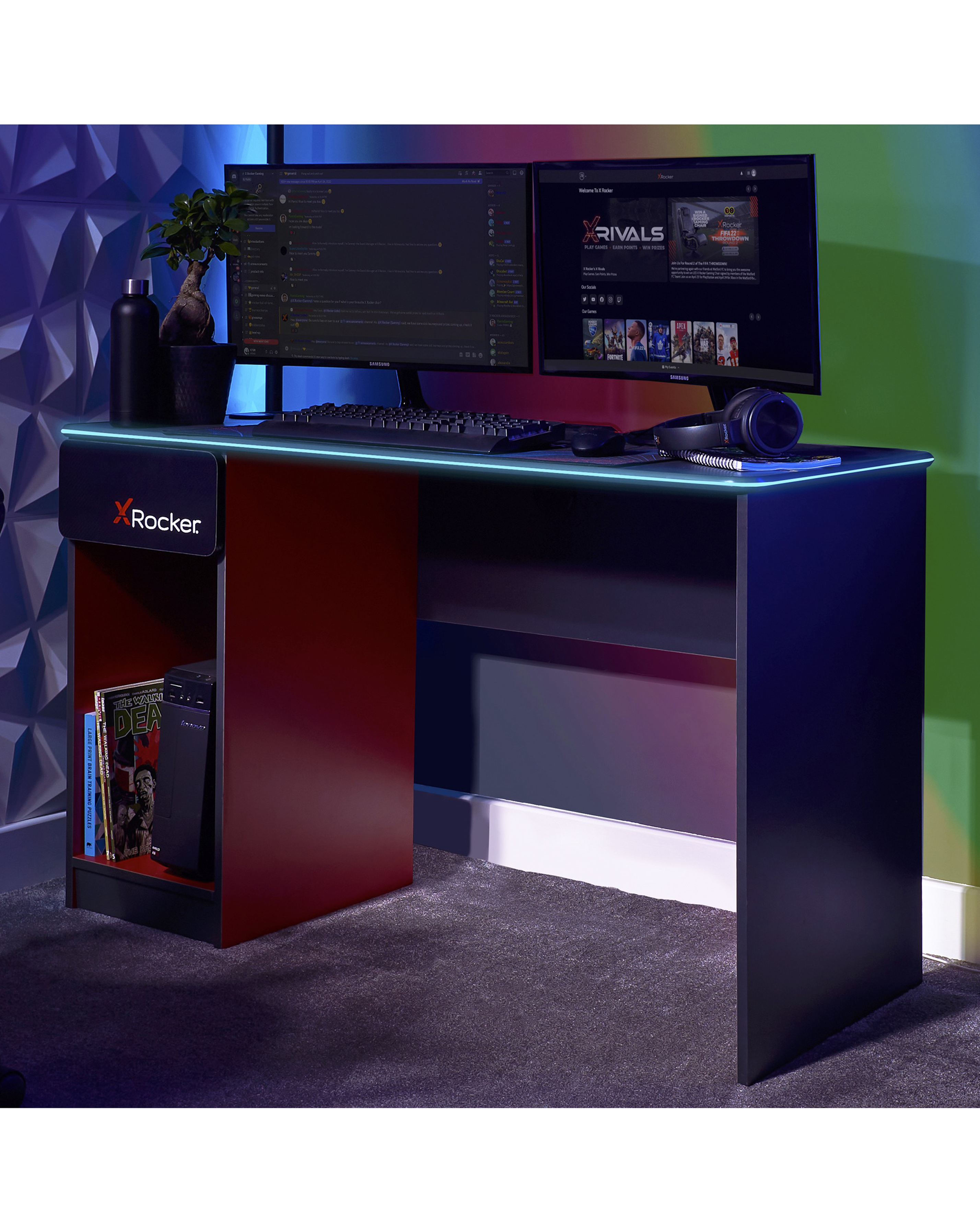 X Rocker Carbon-Tek Desk
