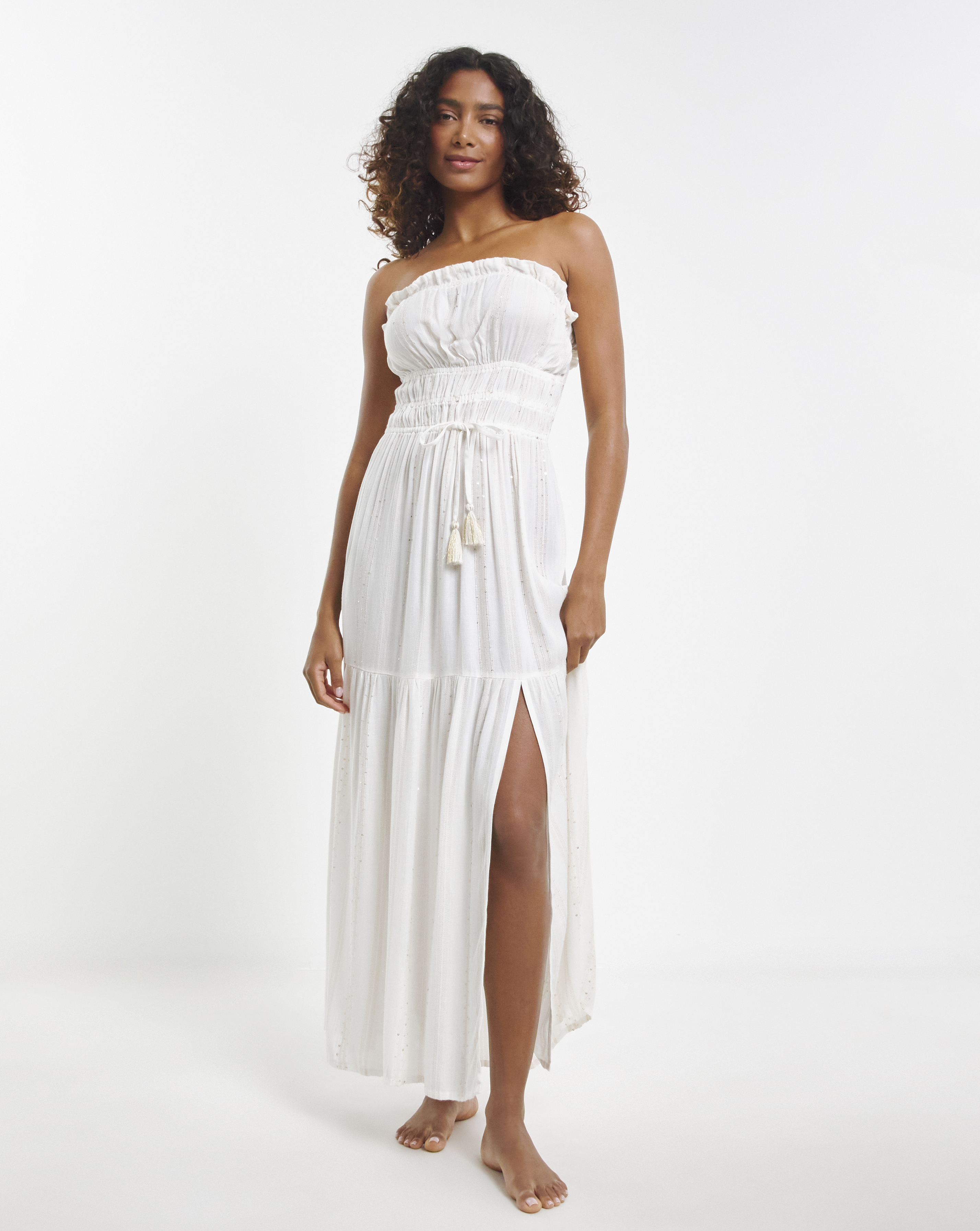 MAGISCULPT Bandeau Maxi Beach Dress