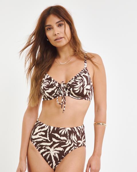 High Waist Bikini Briefs