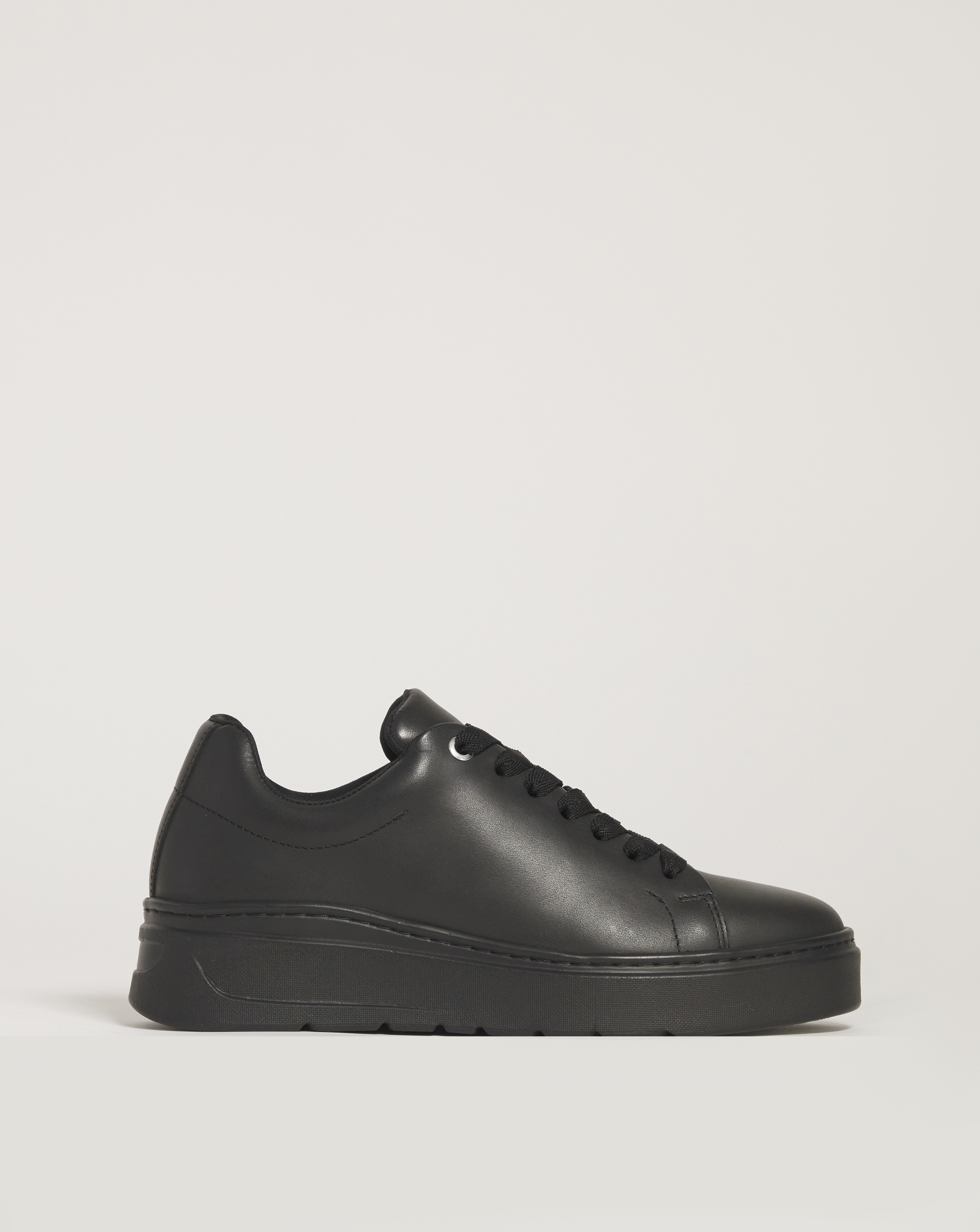 Leather Lace To Toe Trainer E Fit