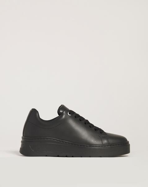 Leather Lace To Toe Trainer E Fit