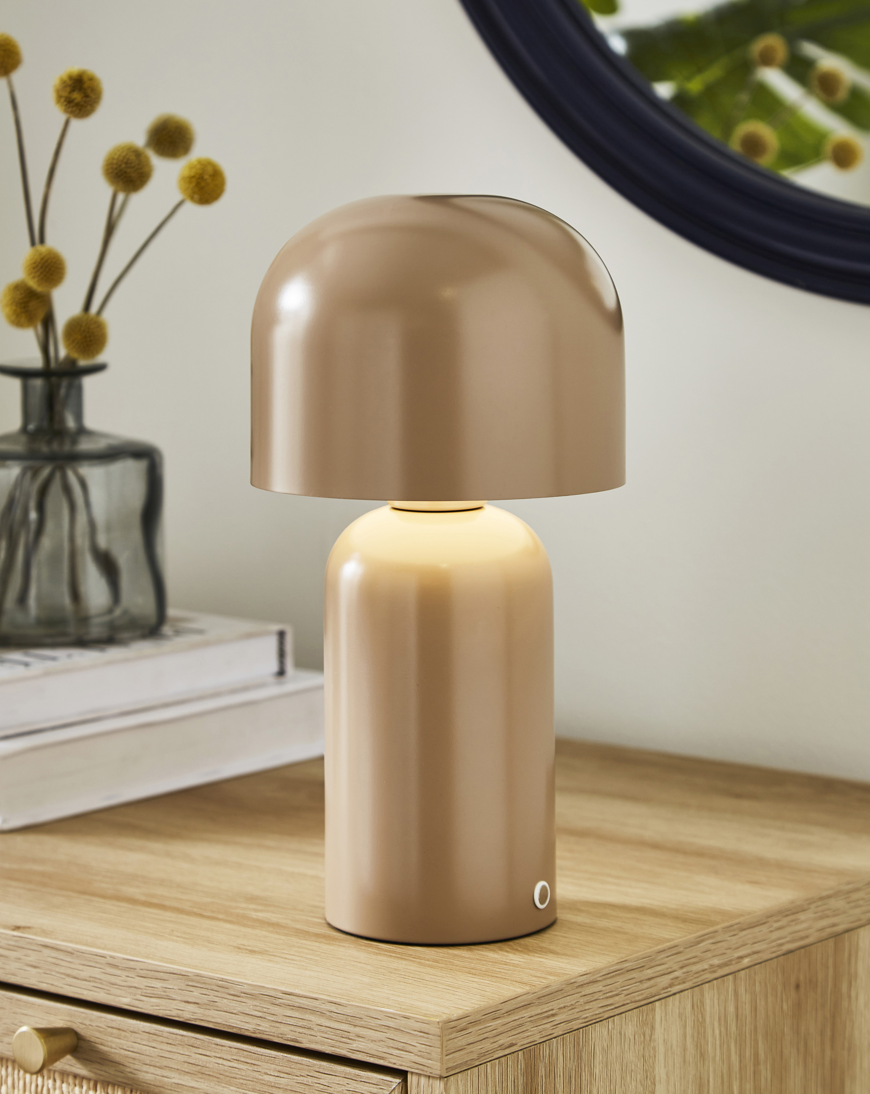 Mushroom Wireless Rechargeable LED Lamp