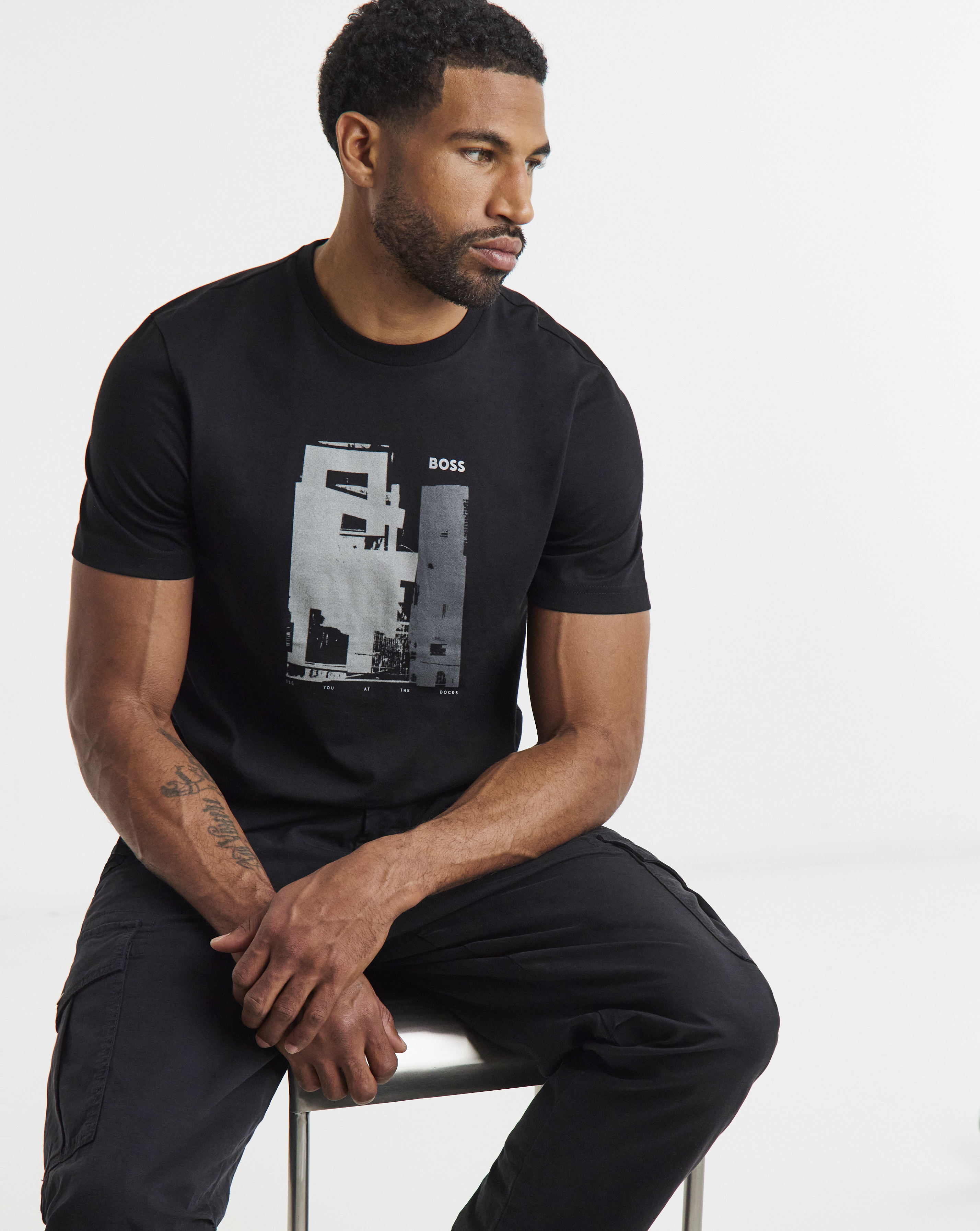 BOSS Graphic T-Shirt - Black