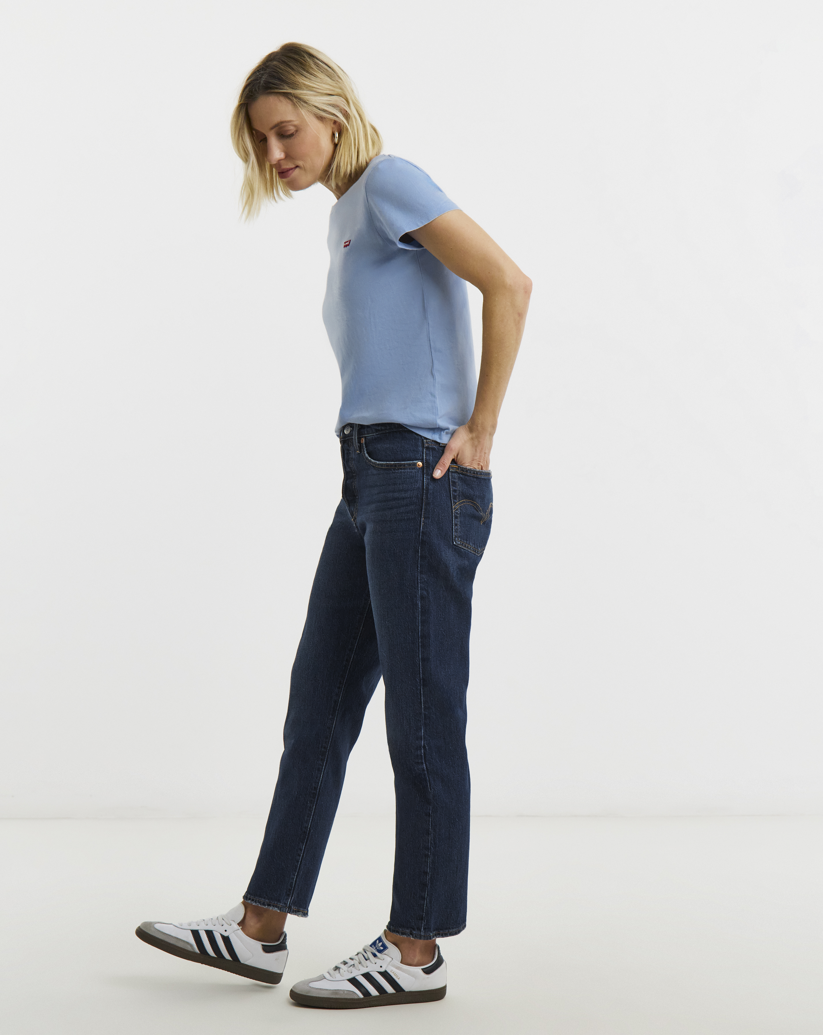 Levi's Indigo Wedgie Straight Jeans - 30/30 30/30