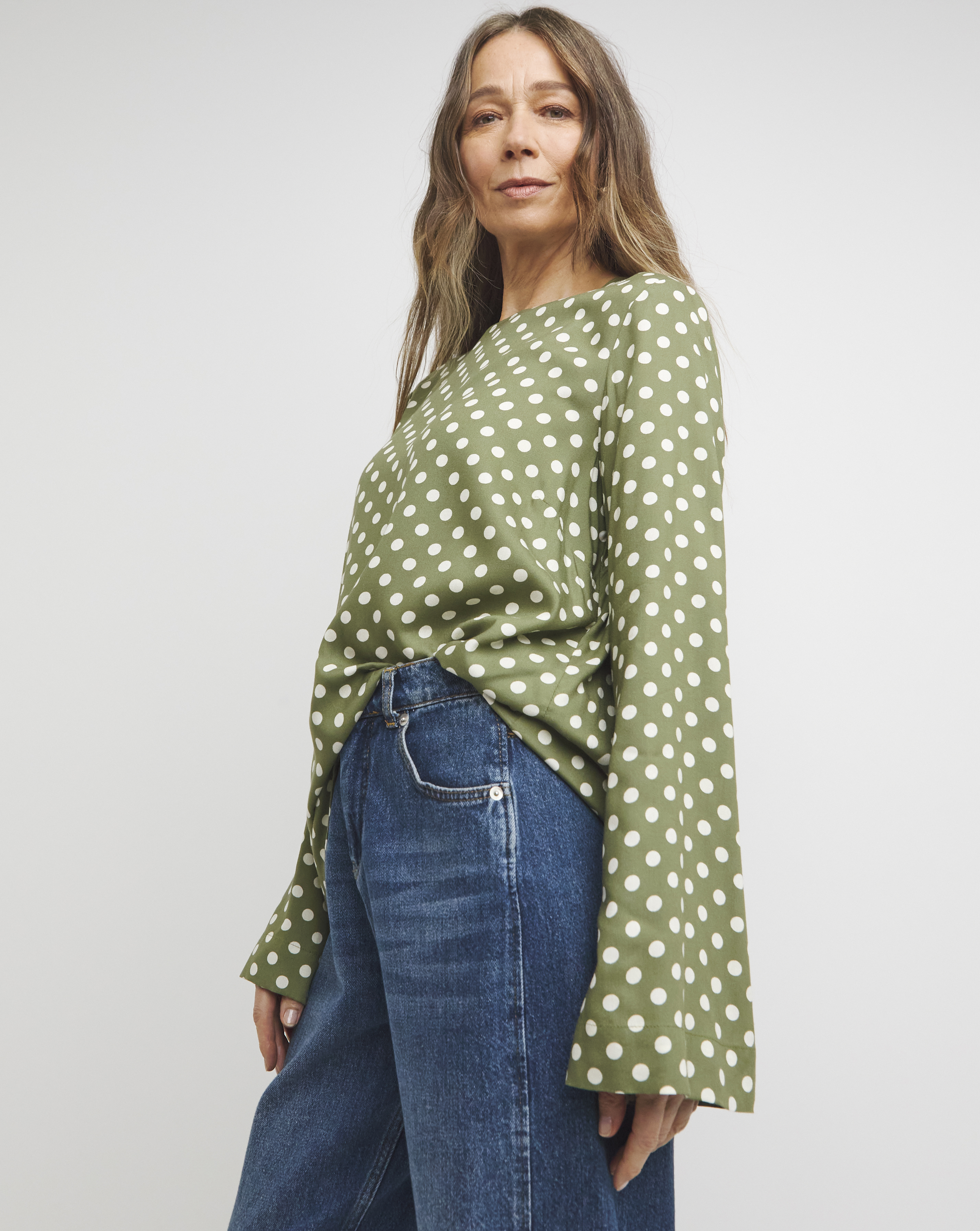 Flute Sleeve Top