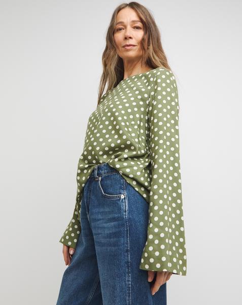 Flute Sleeve Top