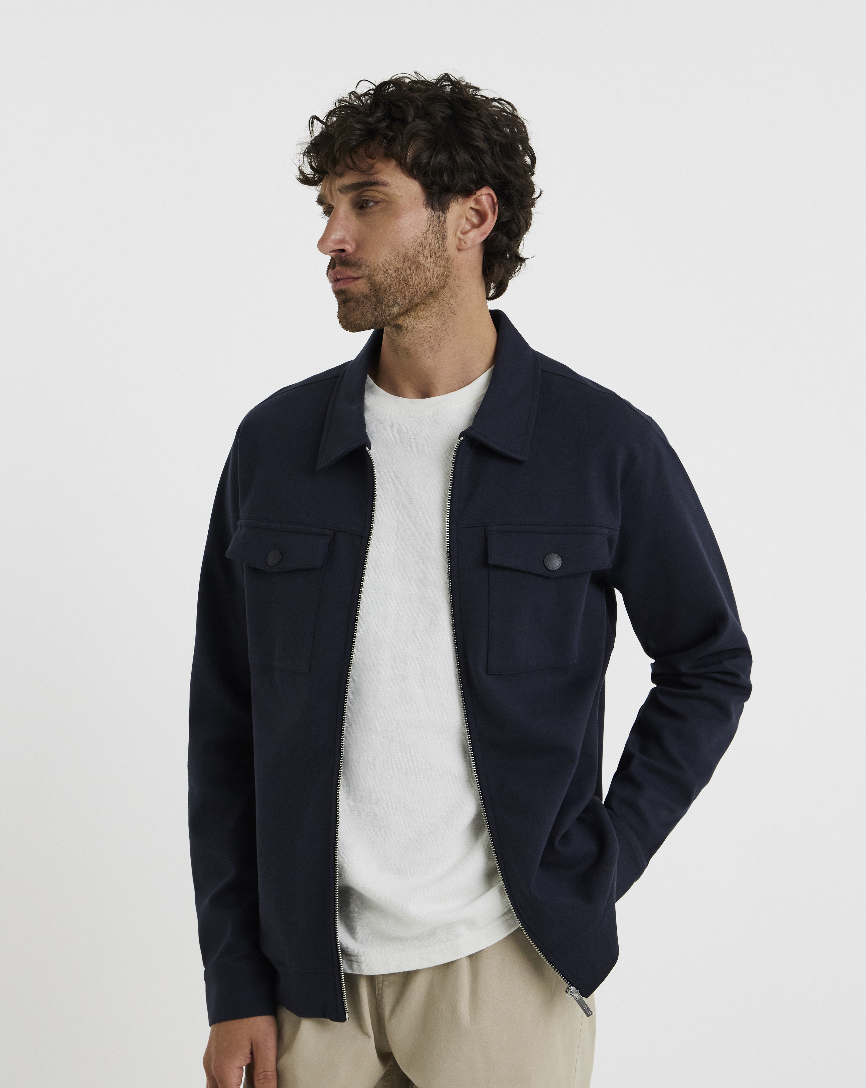 Folio Interlock Zip Shacket