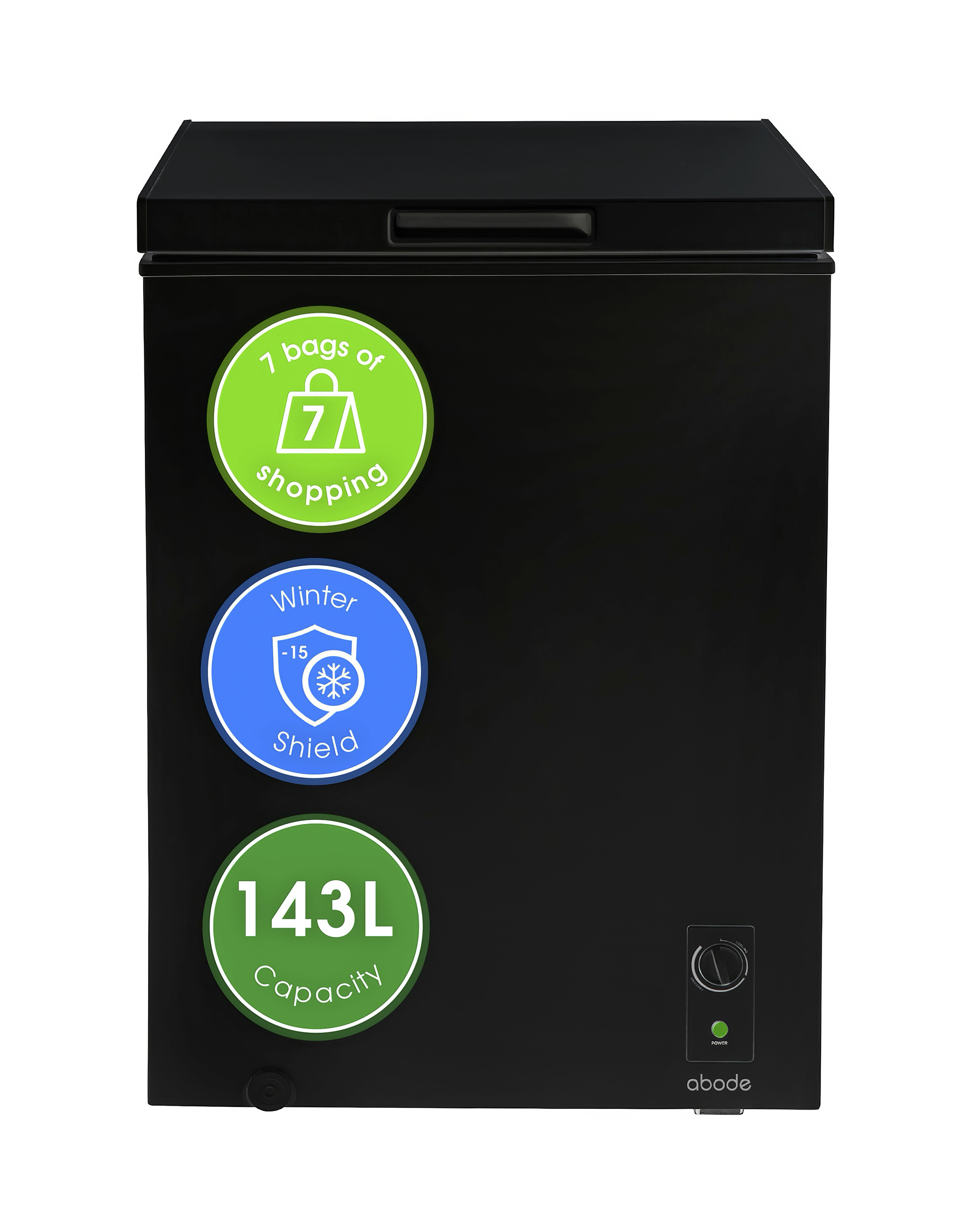 Abode A142CF0E1B Chest Freezer 142L