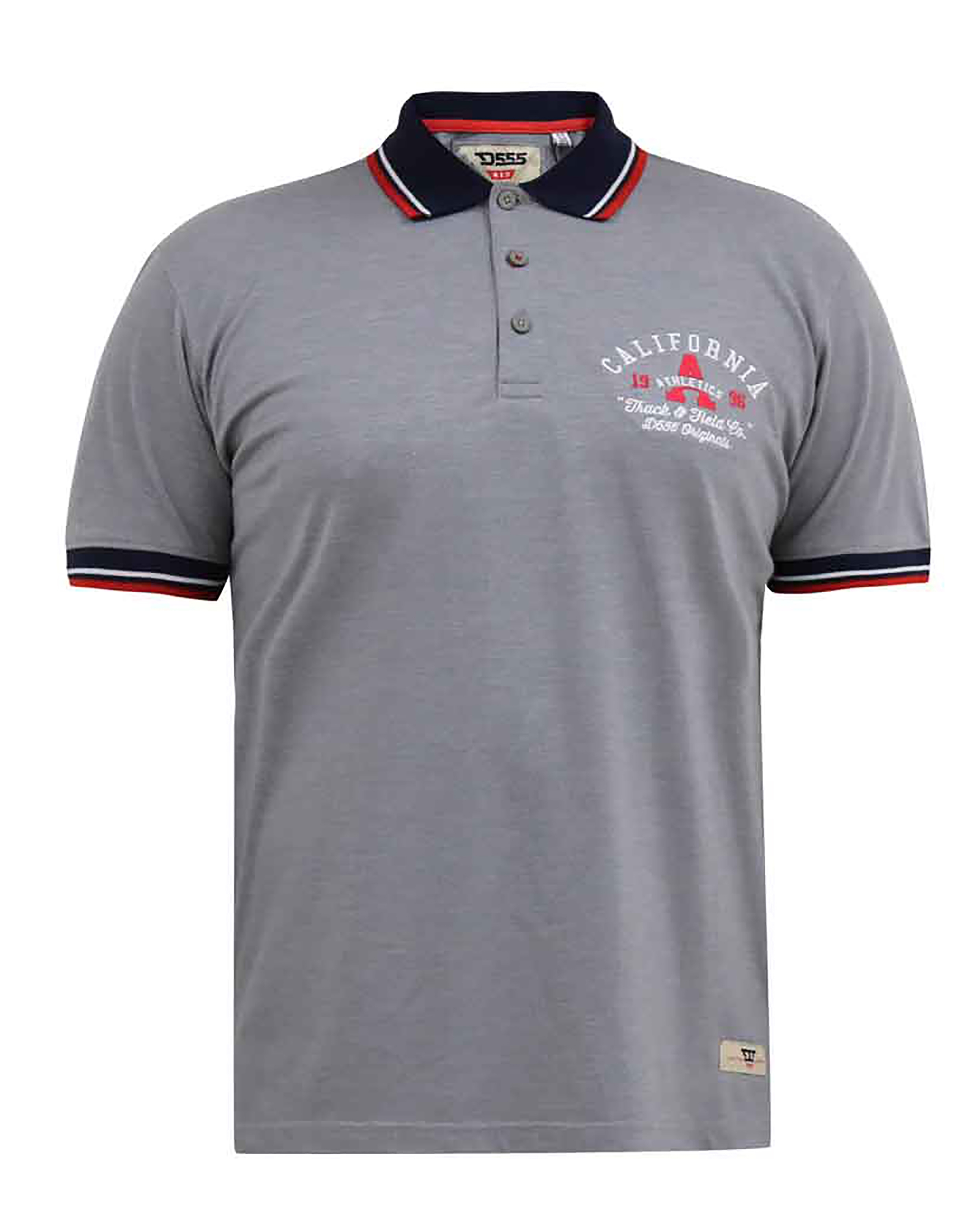 D555 Mersea Pique Polo Chest Embroidery