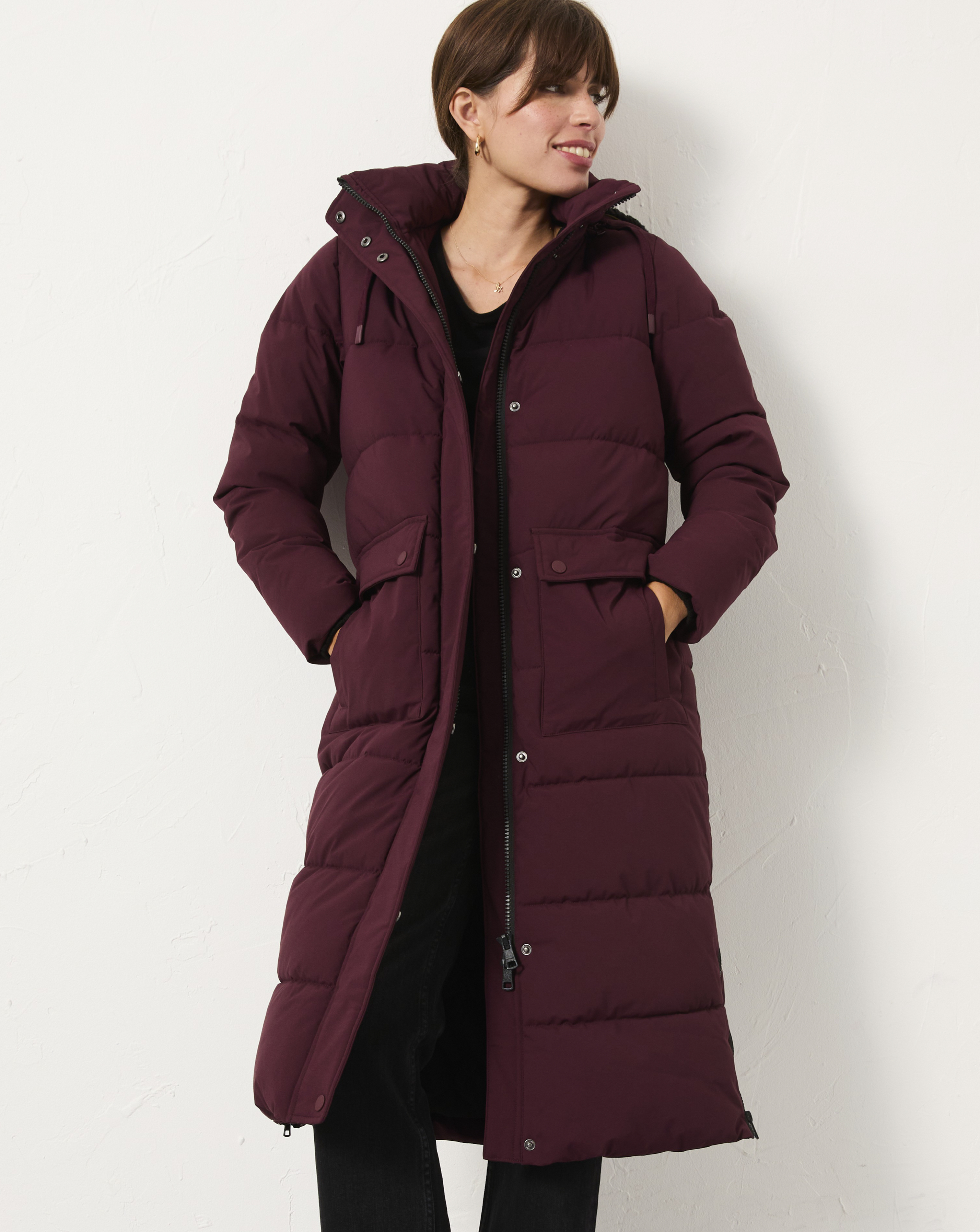 FatFace Harley Long Puffer Coat