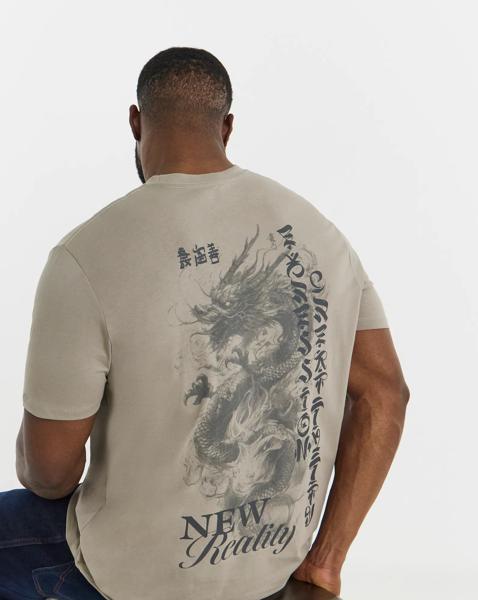 Jack & Jones Dragon Back Graphic T-Shirt