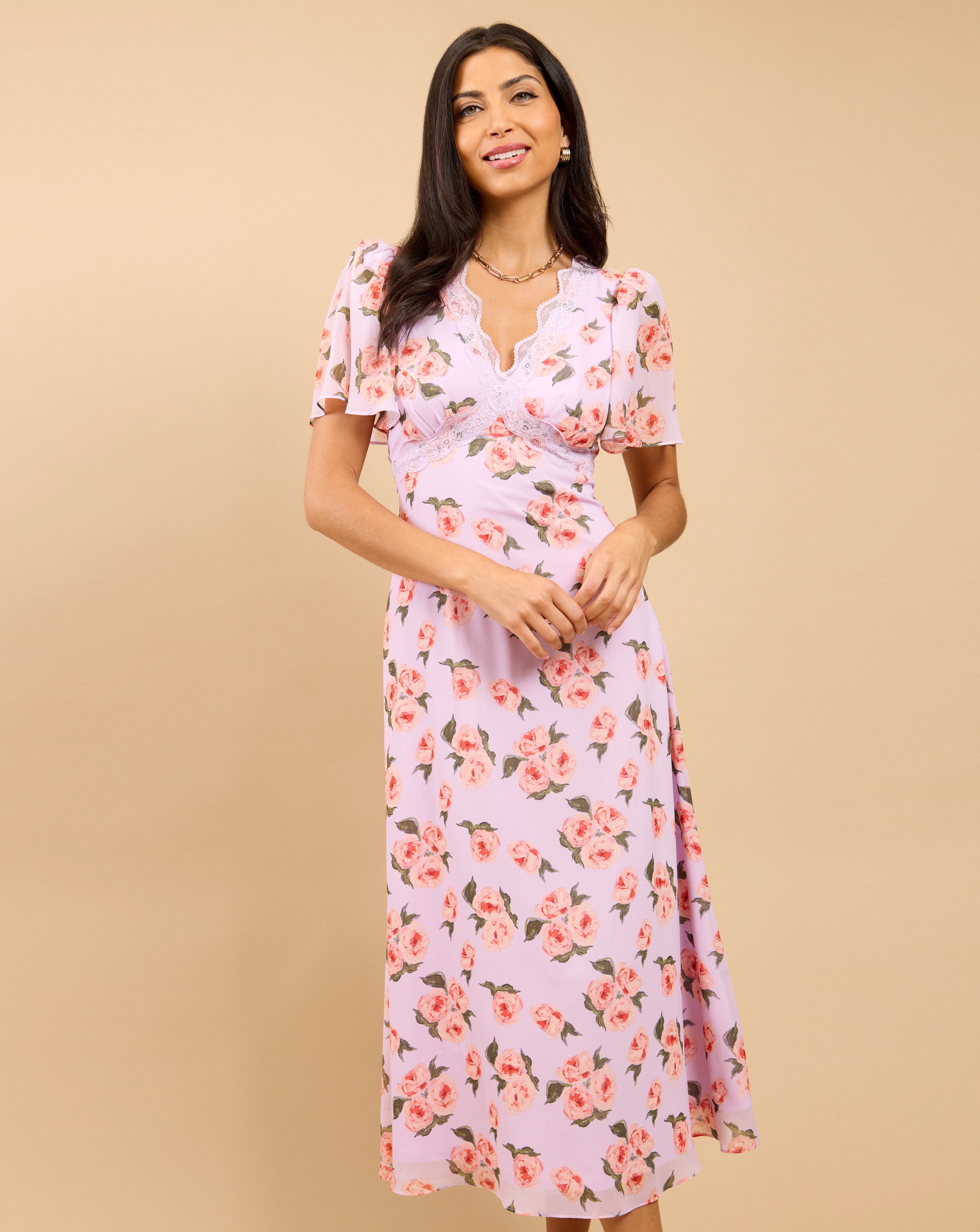 LM Floral Midaxi