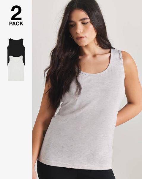 2 Pack Thermal Vest Tops