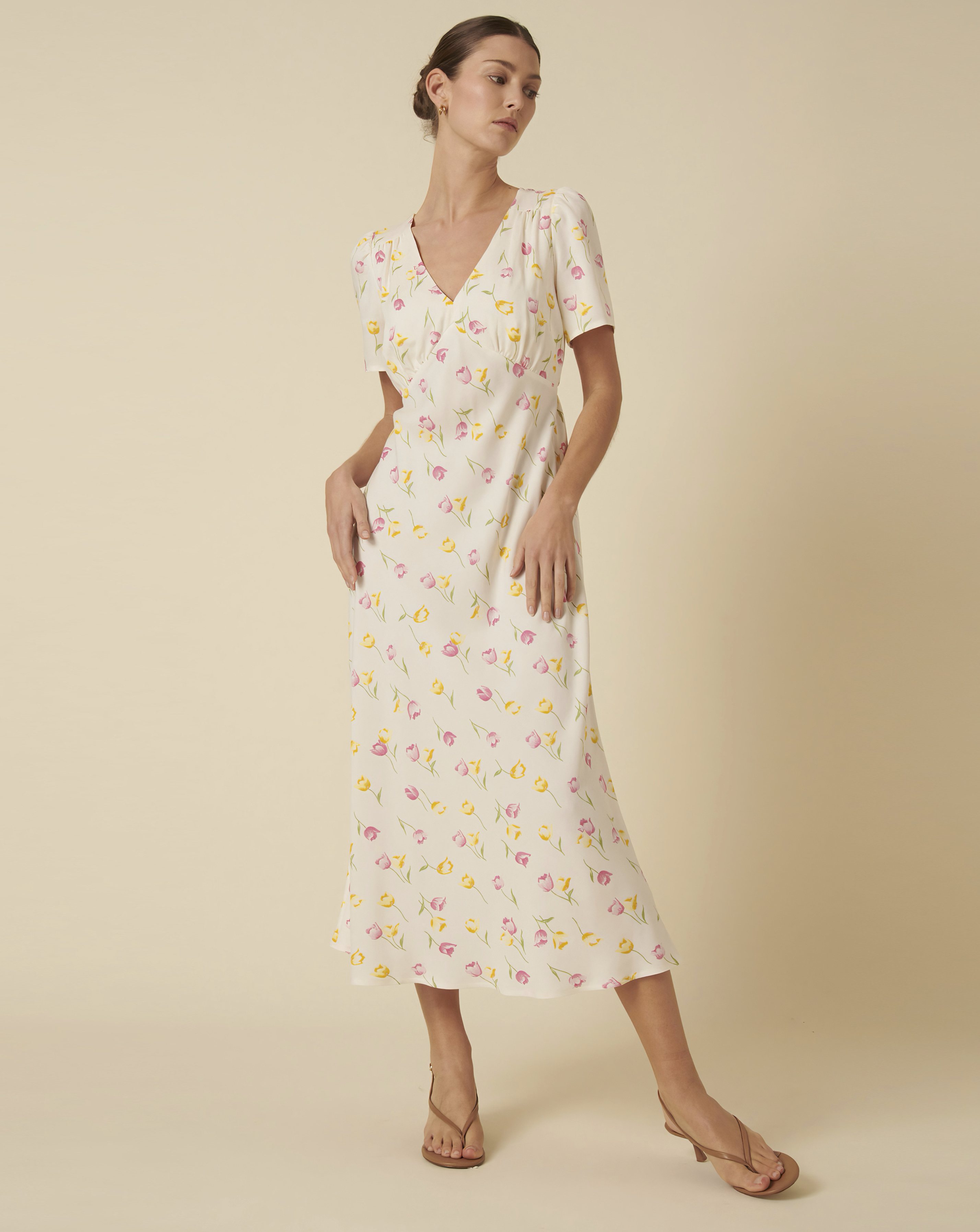 Nobody's Child Midi Dress