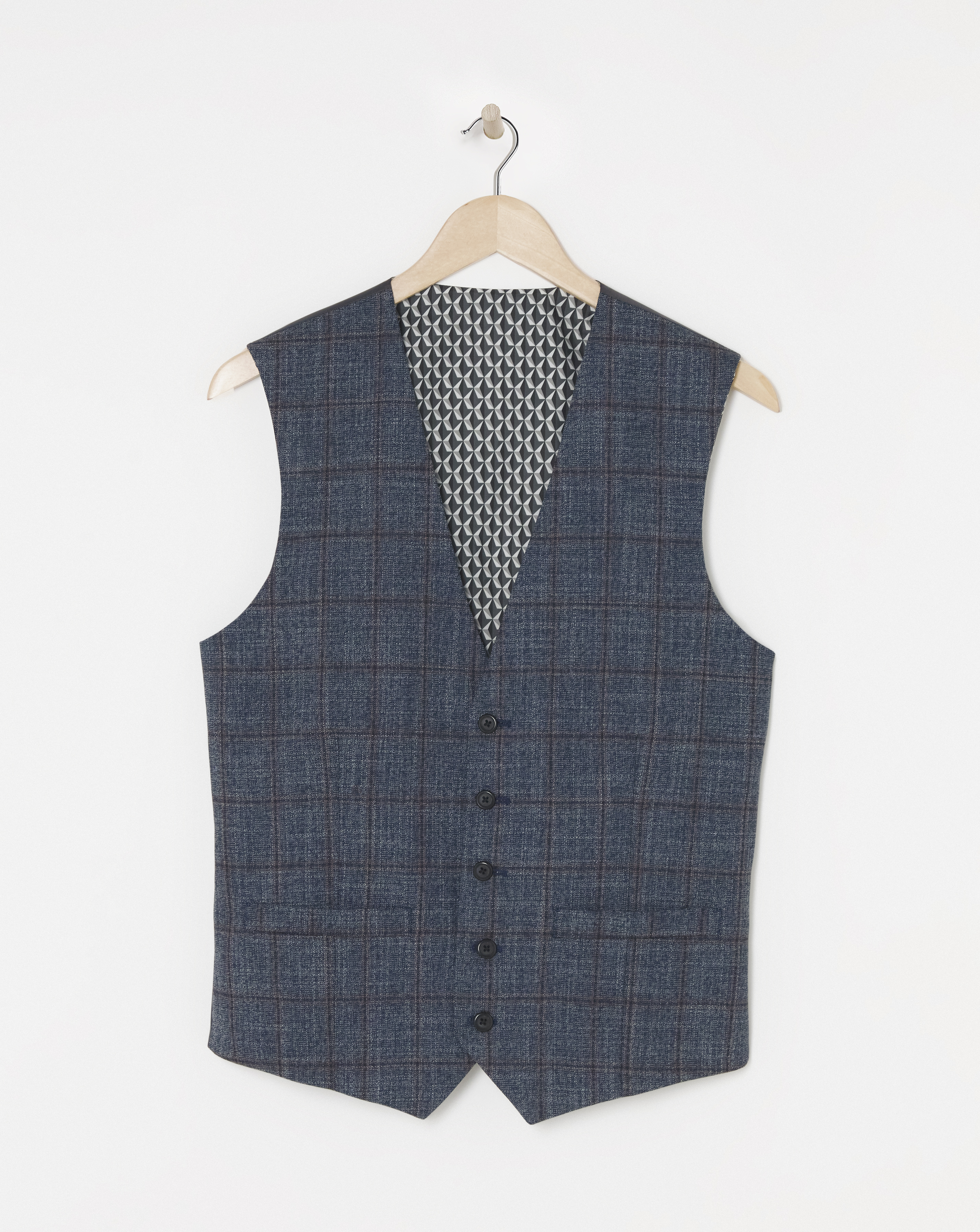 Prince of Wales Check Waistcoat