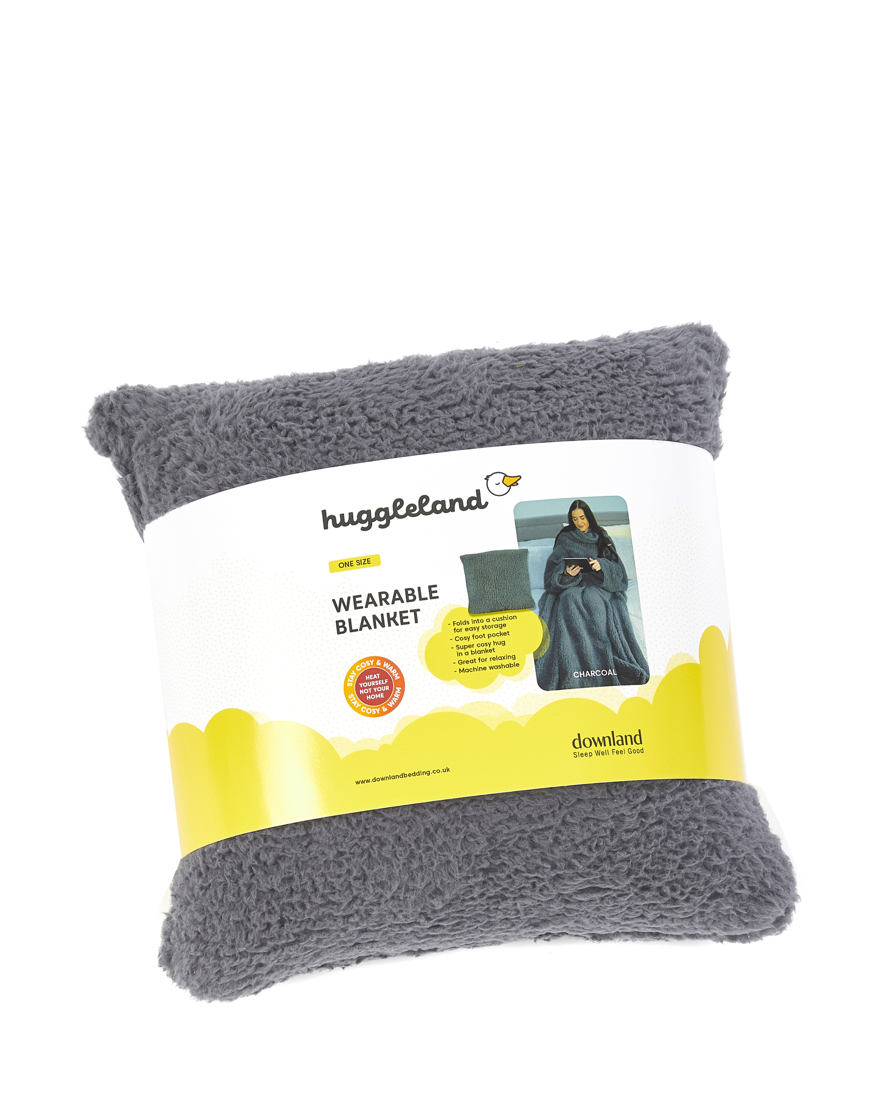 Huggleland Cosy Fleece Wearable Blanket
