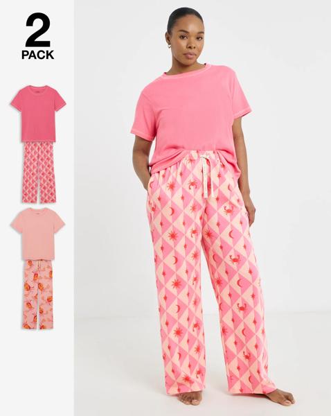 Pretty Secrets 2 Pack Ribbed T-Shirt Set