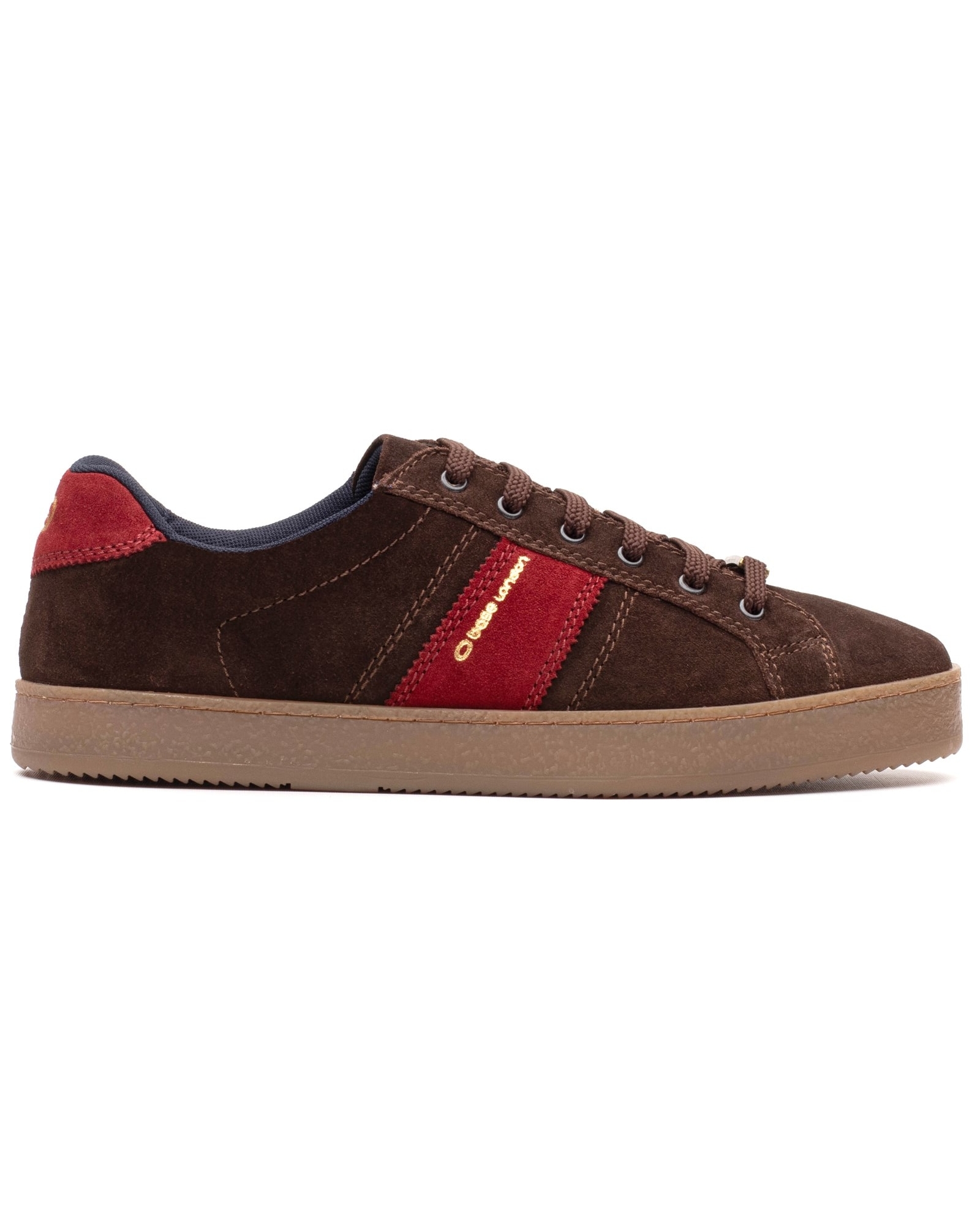 Base London Men's Brown Hopper Cupsole Trainer