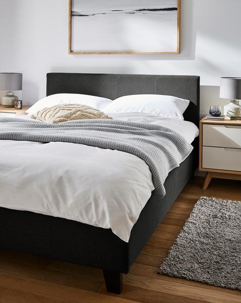 Hayden Fabric Bed with Mattress