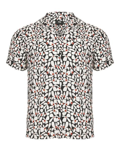 Short Sleeve Print Shirt with Ecovero