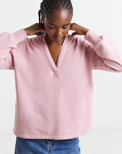 V Neck Hoodie