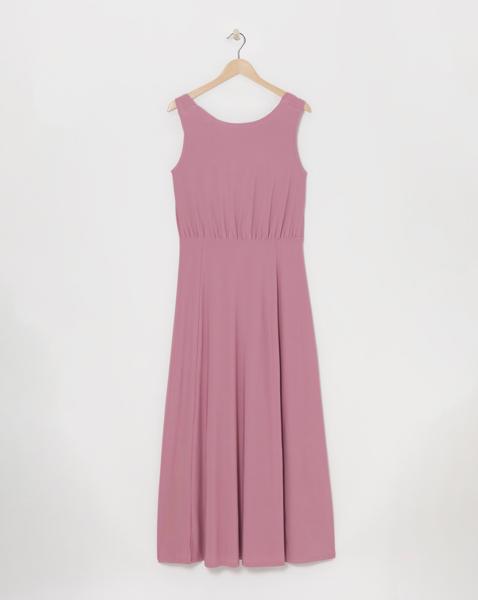 Cowl Back Bridesmaid Dress