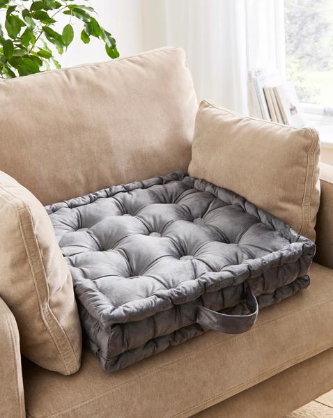 Velvet Padded Seat Cushion
