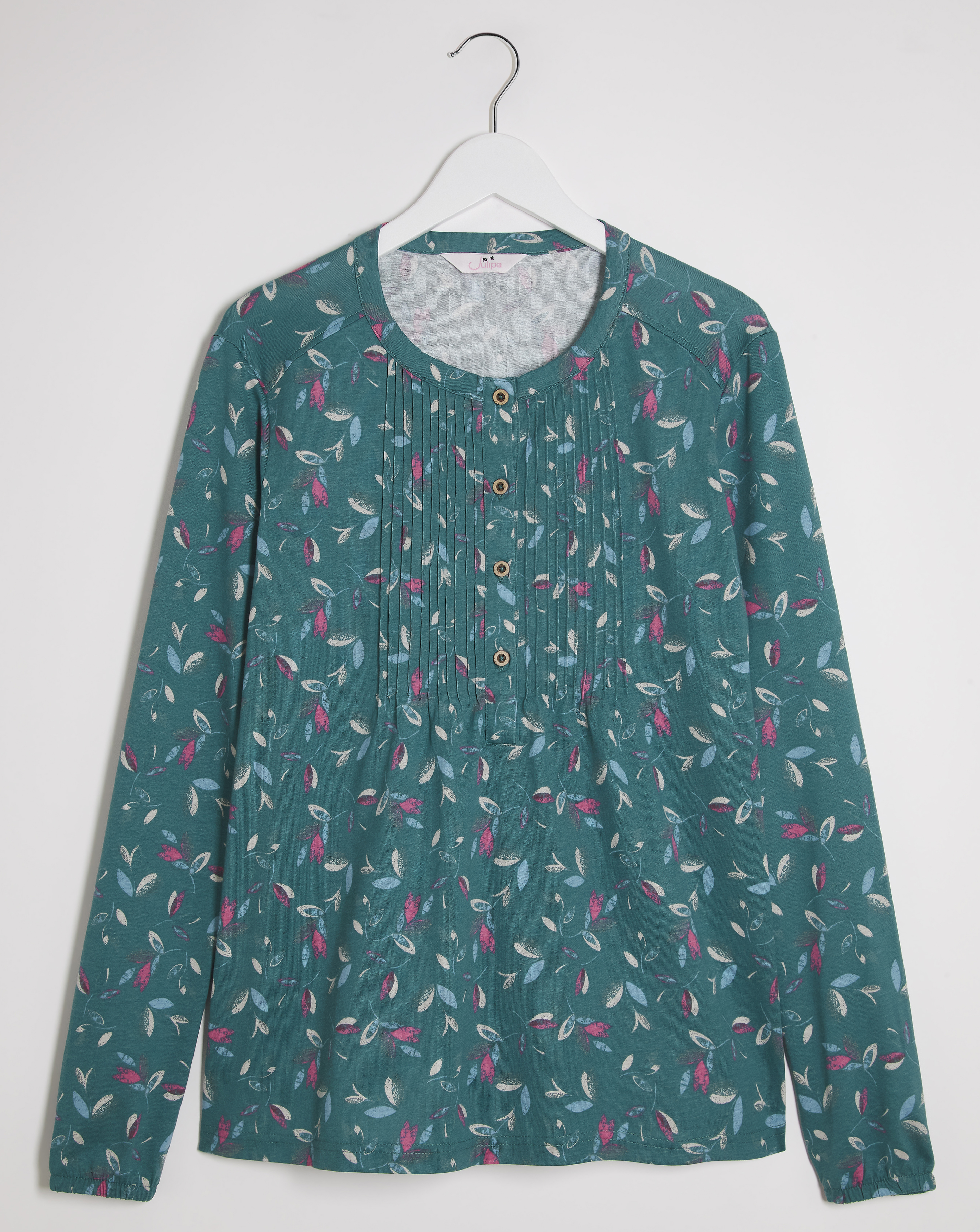 Julipa Pintuck Jersey Top