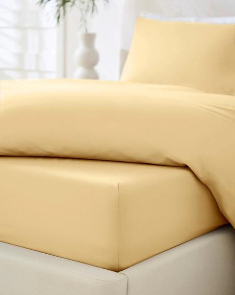 Non Iron Plain Dye Extra Deep 38cm Fitted Sheet