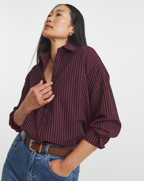 Stripe Oversized Shirt